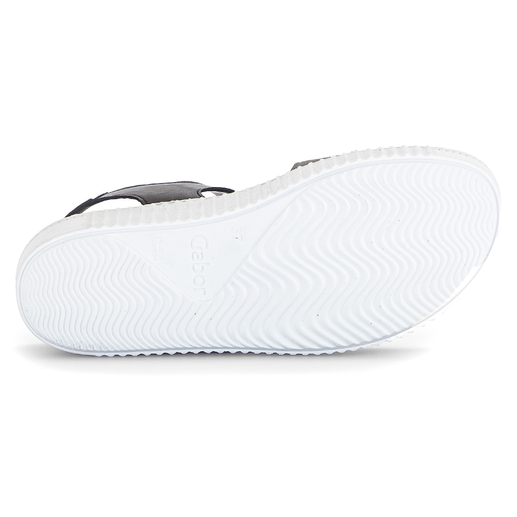 Gabor Plateausandale, Sommerschuh, Sandalette, Plateauabsatz, mit Best Fitting-Ausstattung