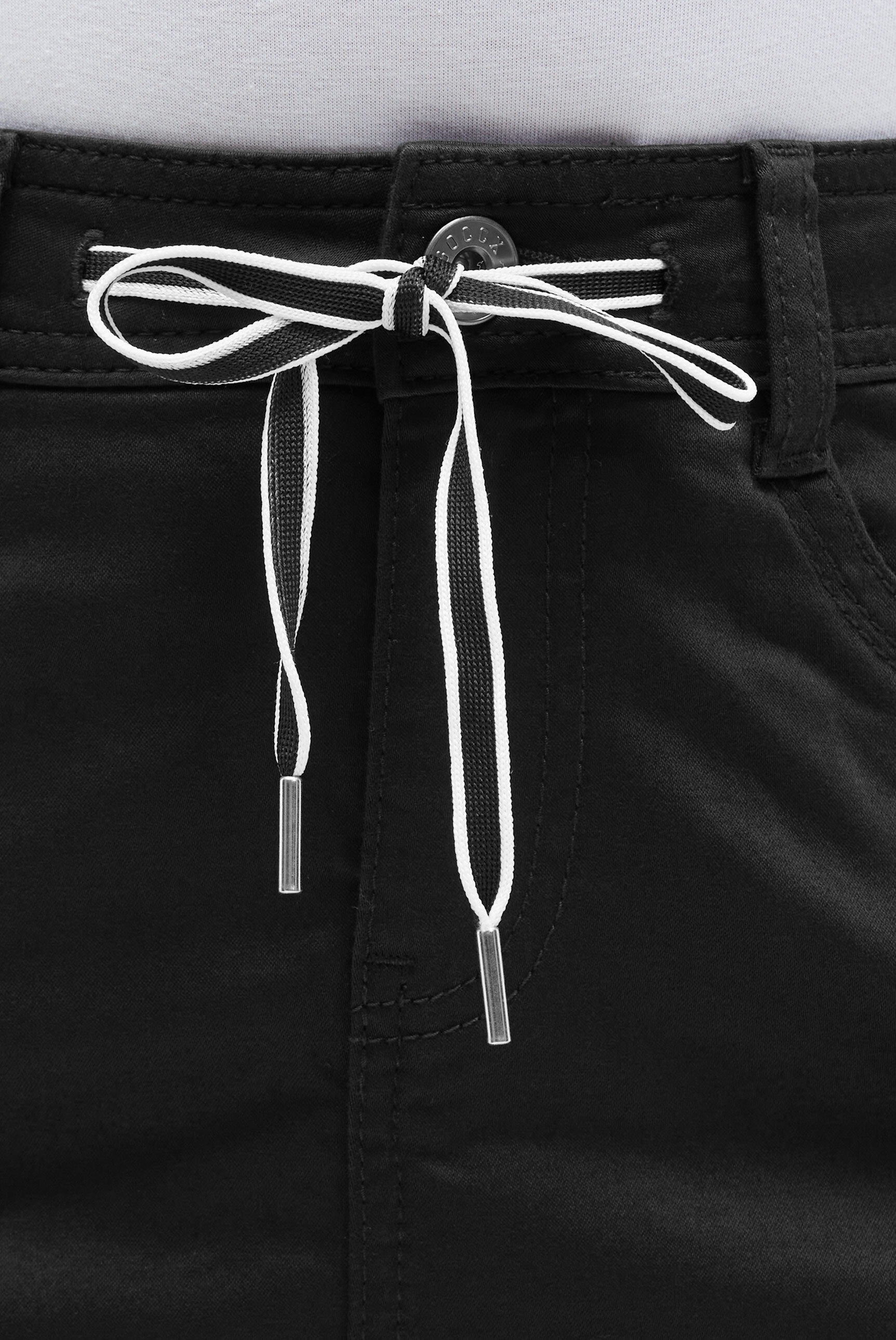 SOCCX Jeansrock mit Taschen