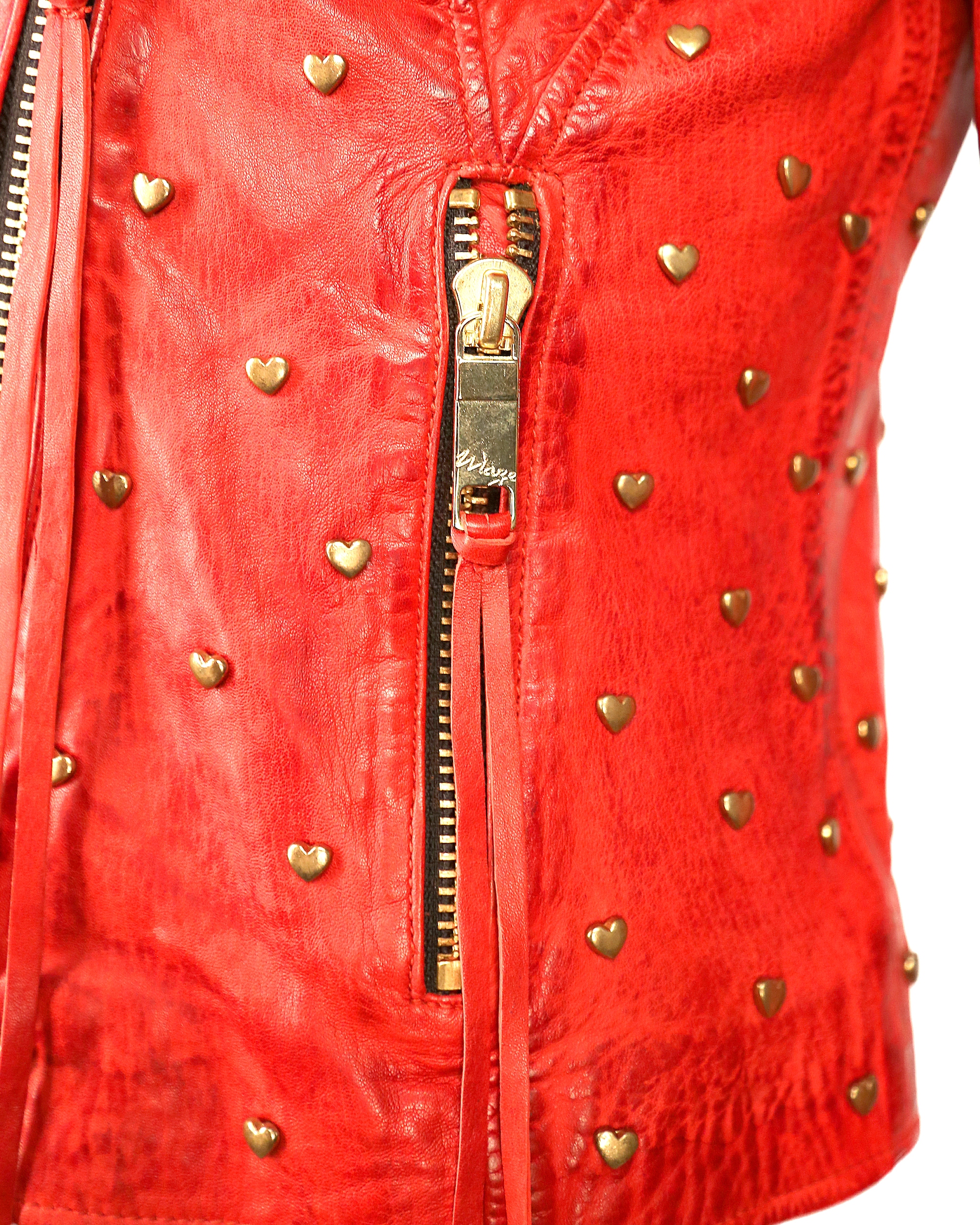 Maze Lederjacke »Heart«