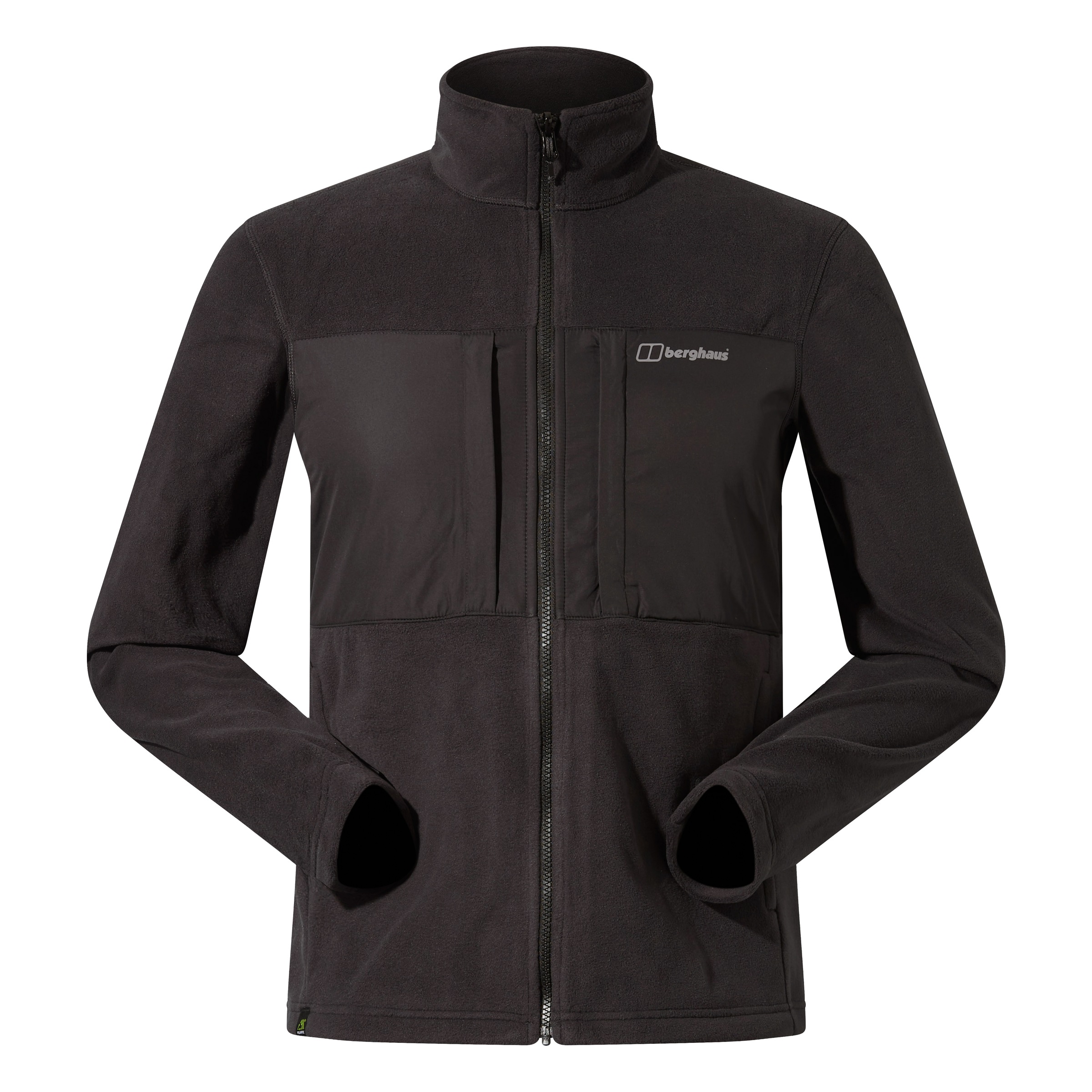 Berghaus Fleecejacke "PRISM GUIDE IA FLEECE JACKET" besonders strapazierfähig durch Verstärkungen, mit vier Taschen
