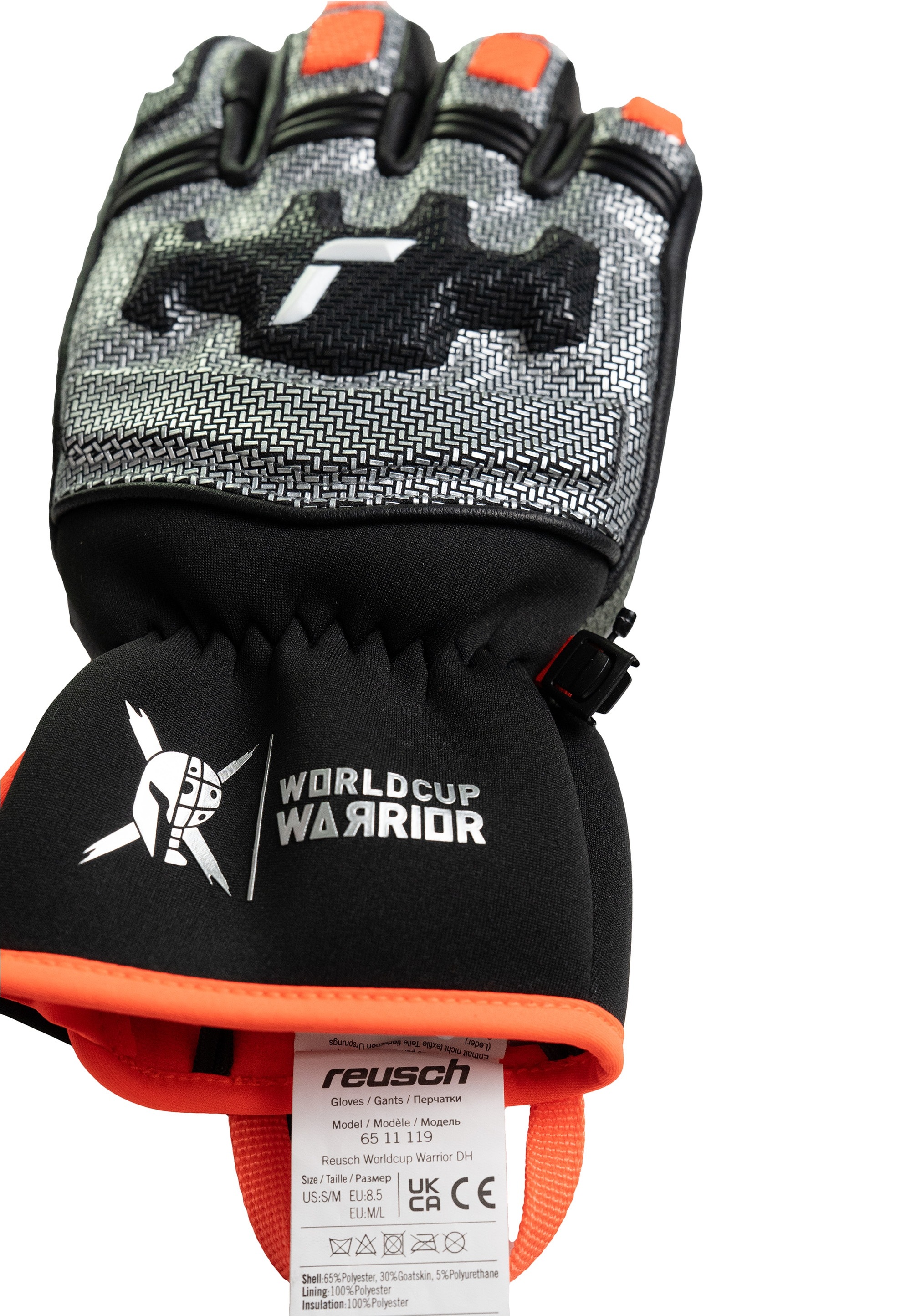 Reusch Skihandschuhe »Worldcup Warrior DH«, mit winddichter und atmungsaktiver Funktion