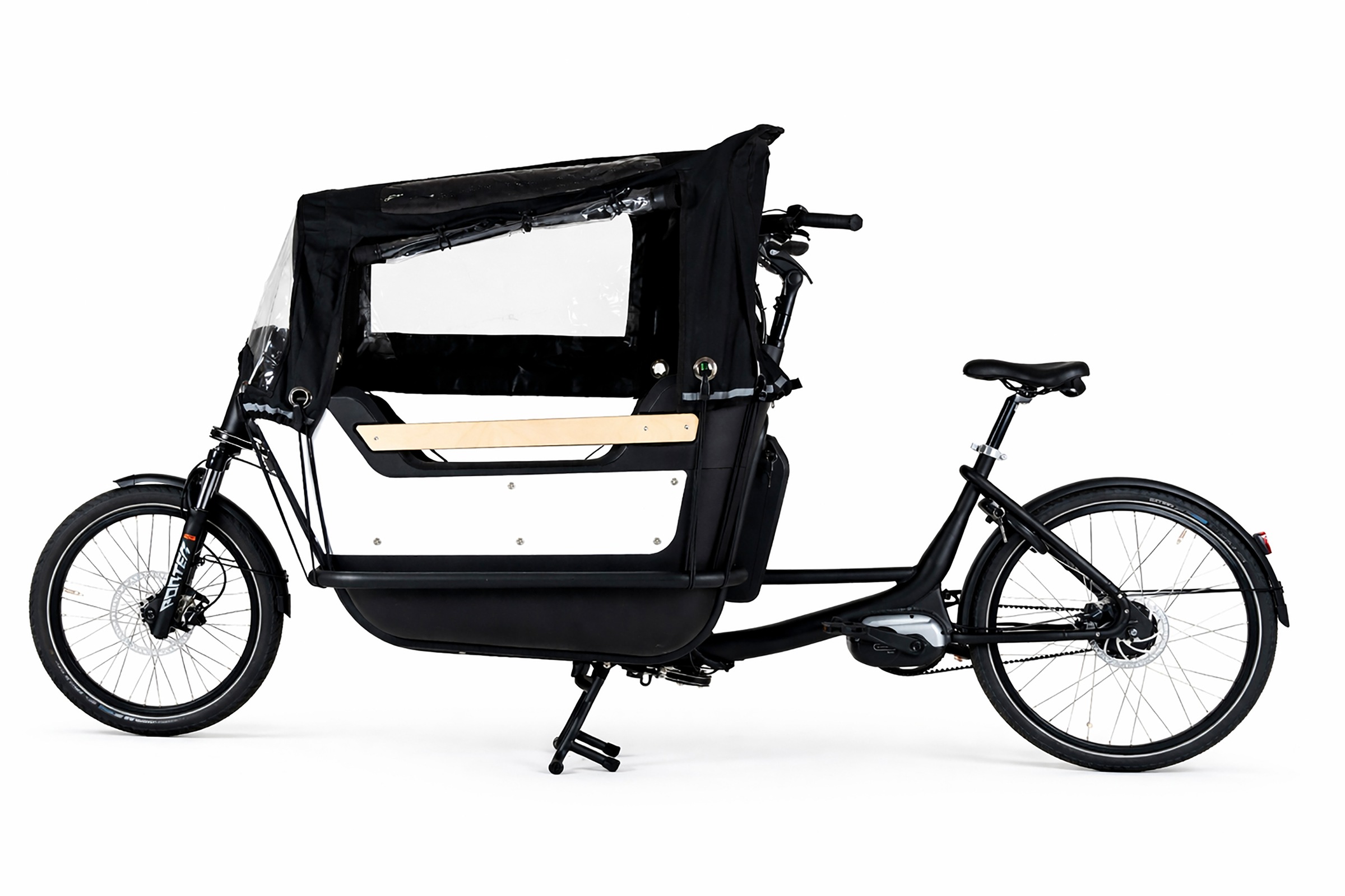 Royal Cargo Bikes »Cargo 2W Premium Plus Long 17,5Ah / 630 Wh 20 / 26 Zoll weiß« 0 Gang ENVIOLO NuVinci Schaltwerk Nabenschaltung Mittelmotor 250 W