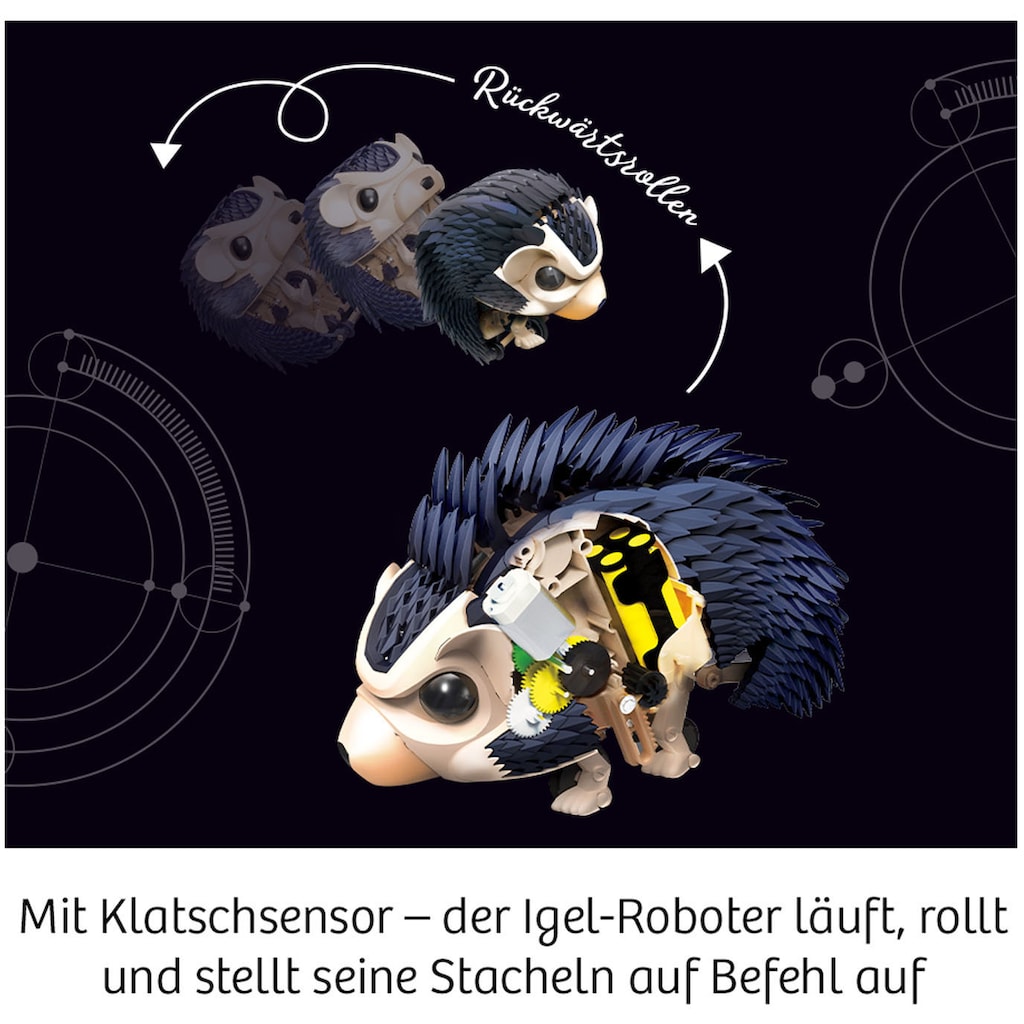 Kosmos Modellbausatz »Nuna - Dein Igel-Roboter«