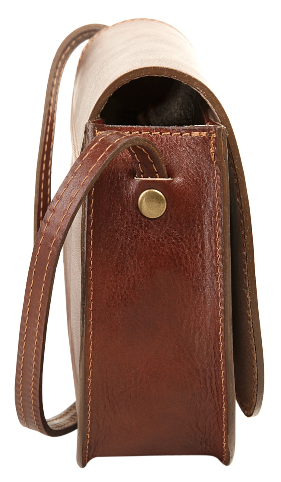 Piké Umhängetasche, echt Leder, Made in Italy