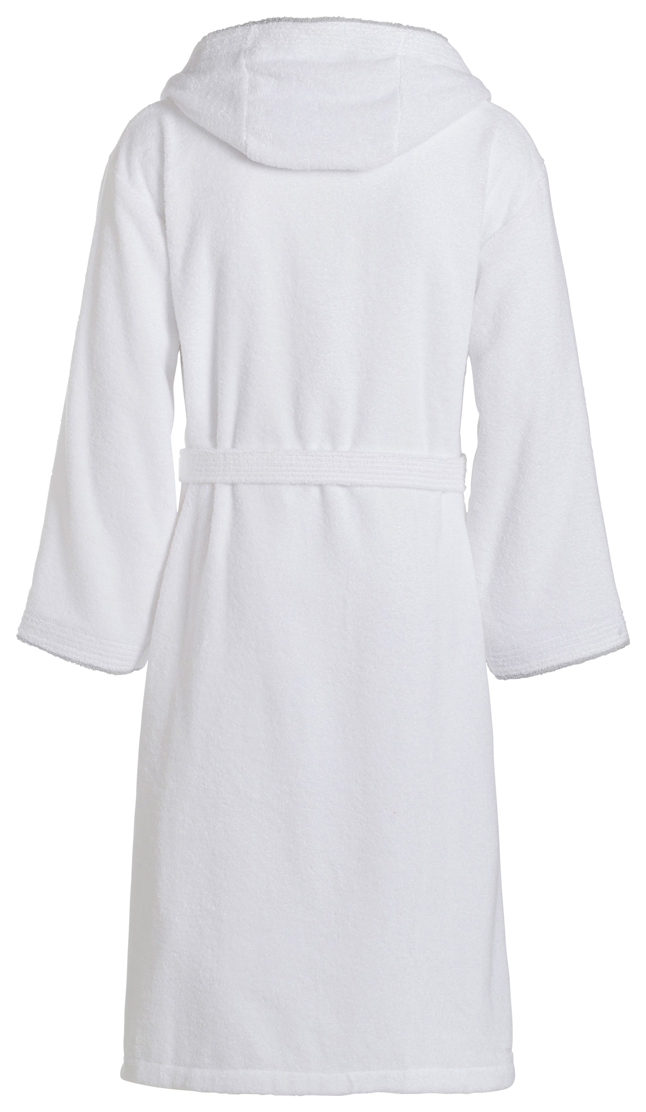 Thumbnail - Egeria Unisex-Bademantel "Cairo, ideal für Sauna & Spa, Hotelbademantel, Morgenmantel" 1 Stk. mit Kapuze, Doubleface Opt...