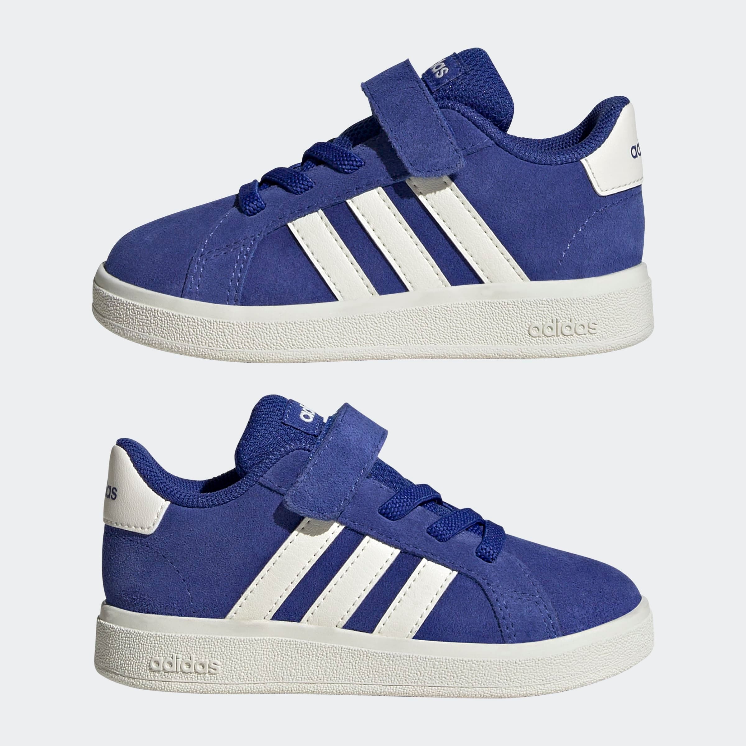 adidas Sportswear Klettschuh »GRAND COURT 2.0 KIDS«, Design auf den Spuren des adidas Campus 00
