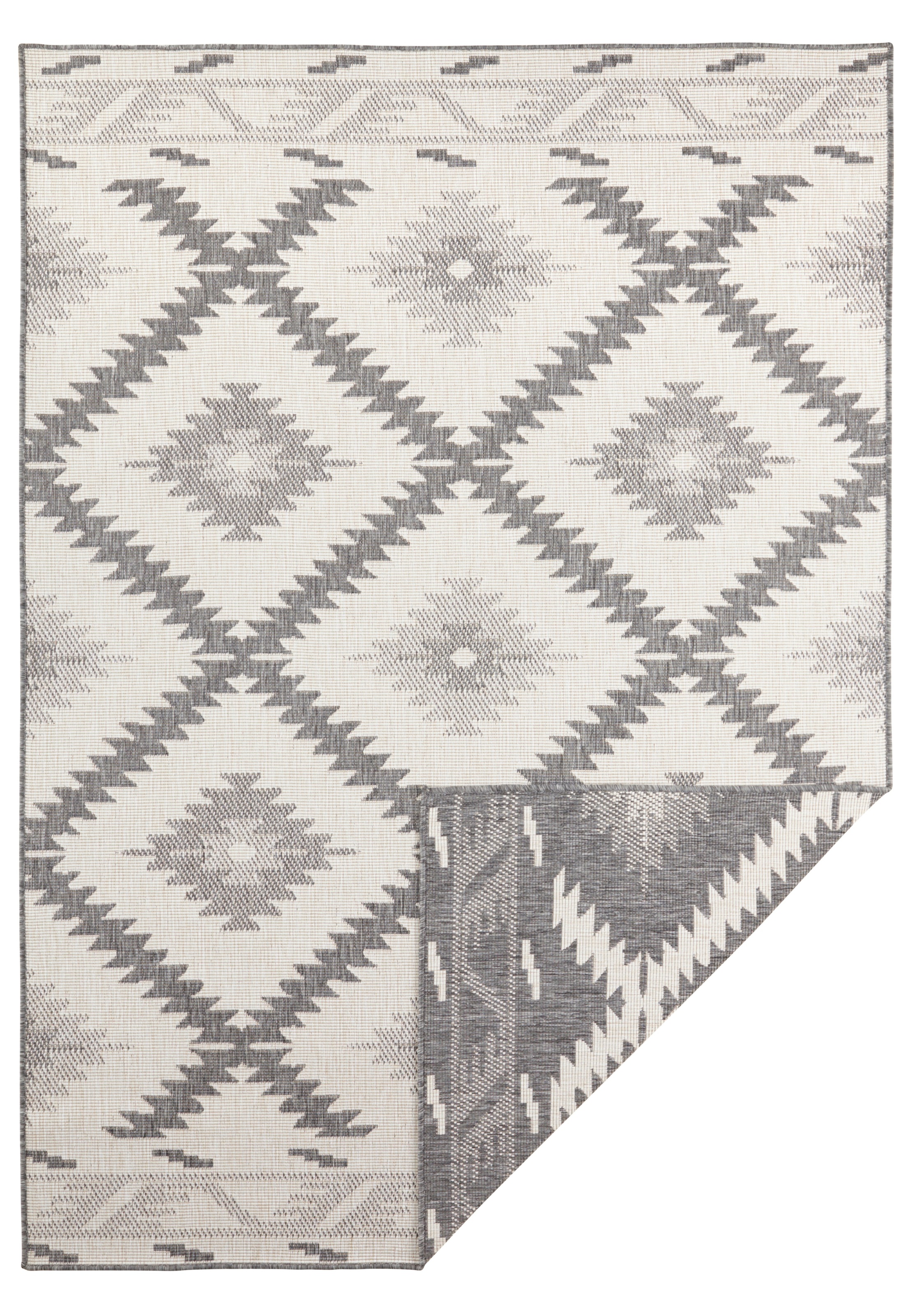 Hanse Home Malibu Wendeteppich Grau 160x230cm 2