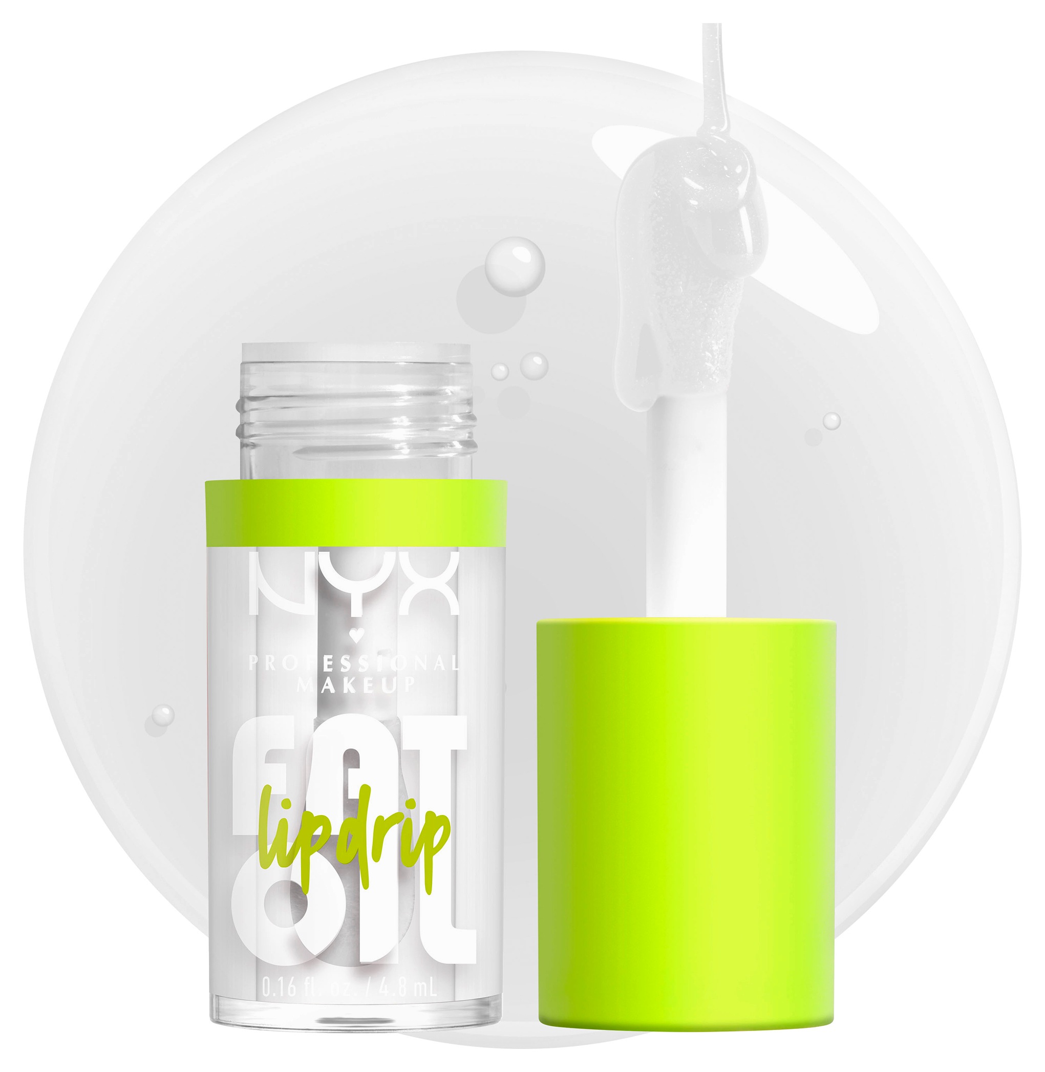 NYX Schmink-Set »NYX Professional Makeup Fat Oil Lip Drip Kit, Lip Glos«, Nicht klebrig, polstert die Lippen auf, pflegt, glänzendes Finish.