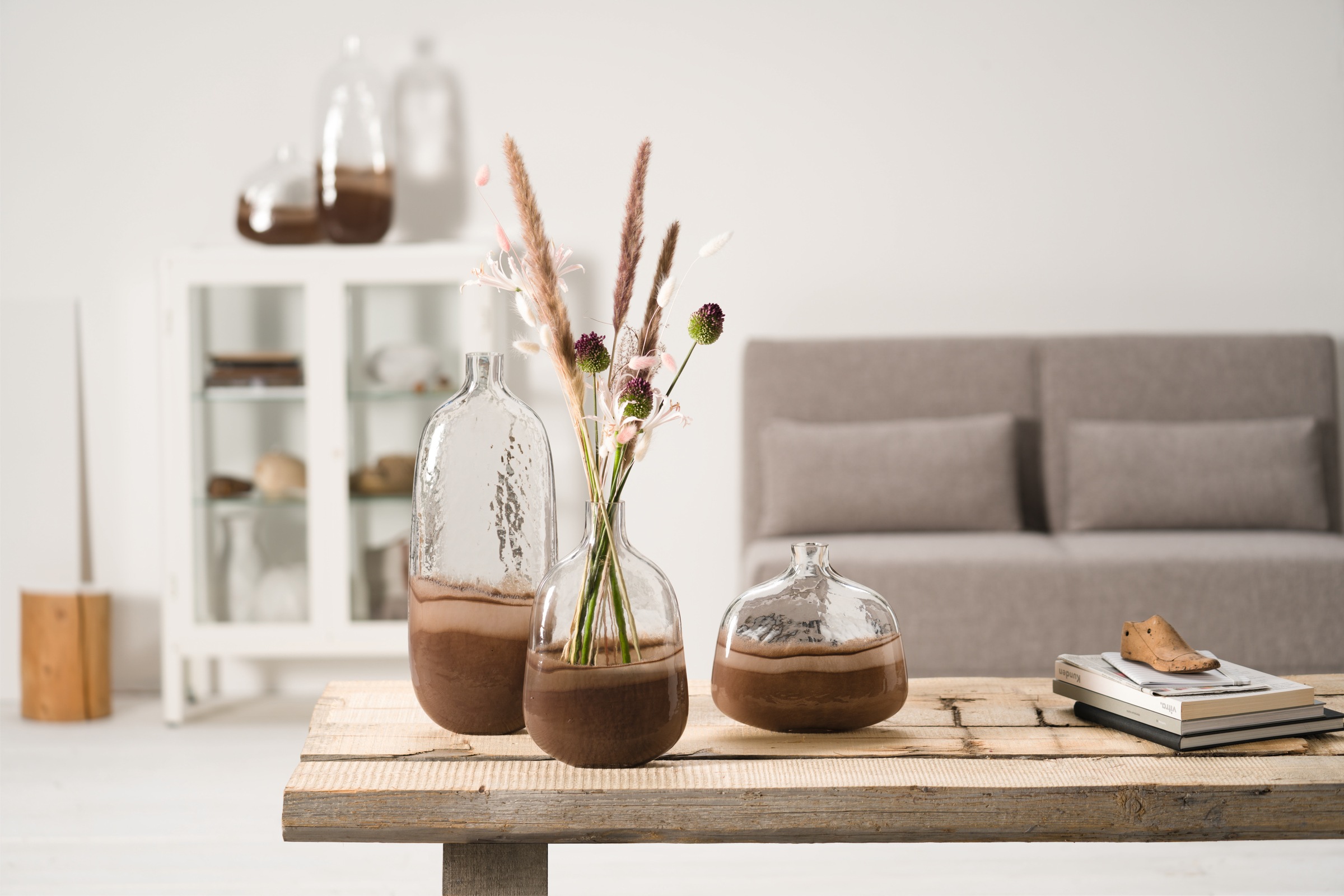 LEONARDO Bodenvase "Dekovase CASOLARE" aus Glas, Höhe ca. 50 cm, handgefert günstig online kaufen