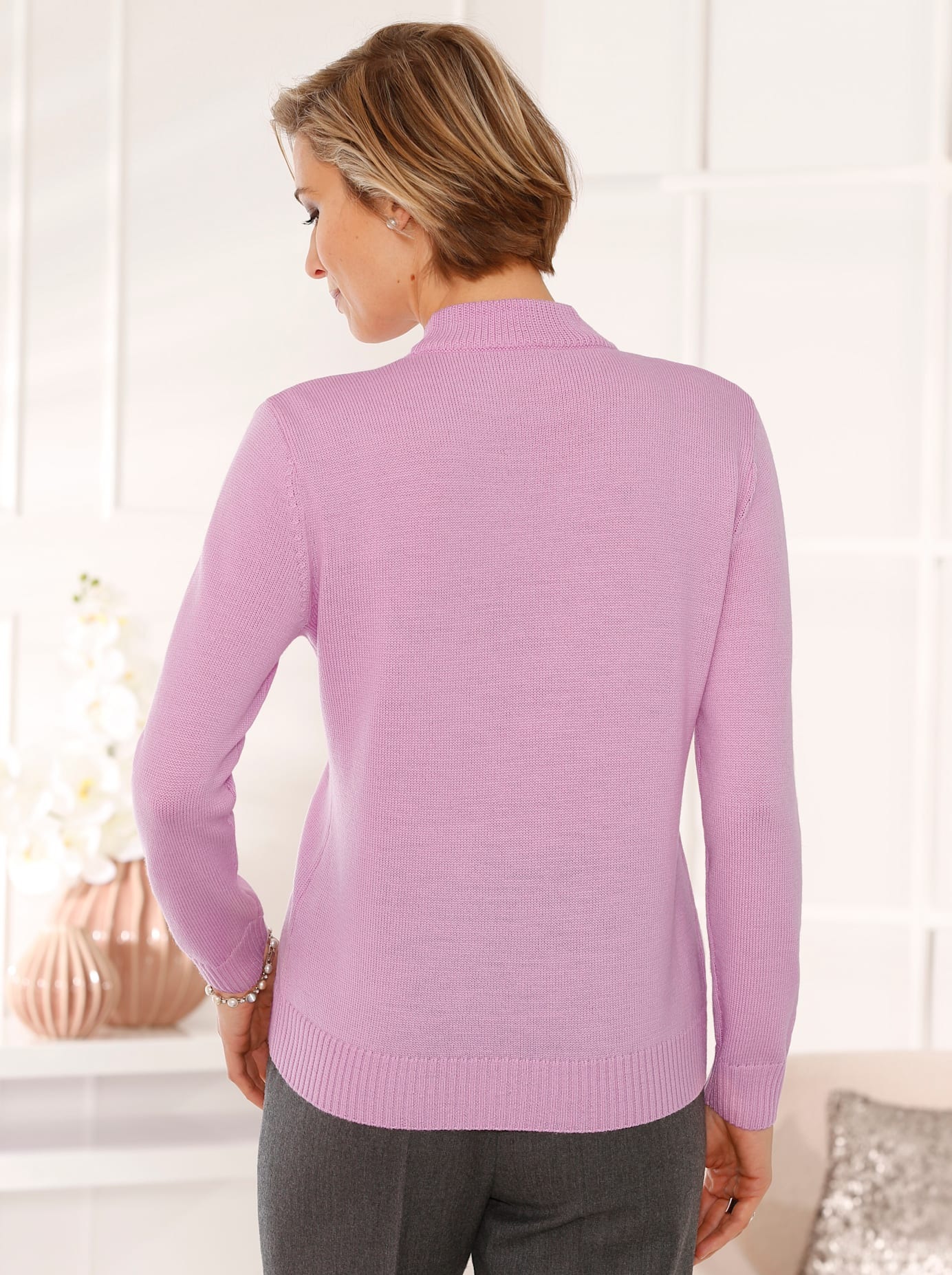 Classic Stehkragenpullover »Pullover«