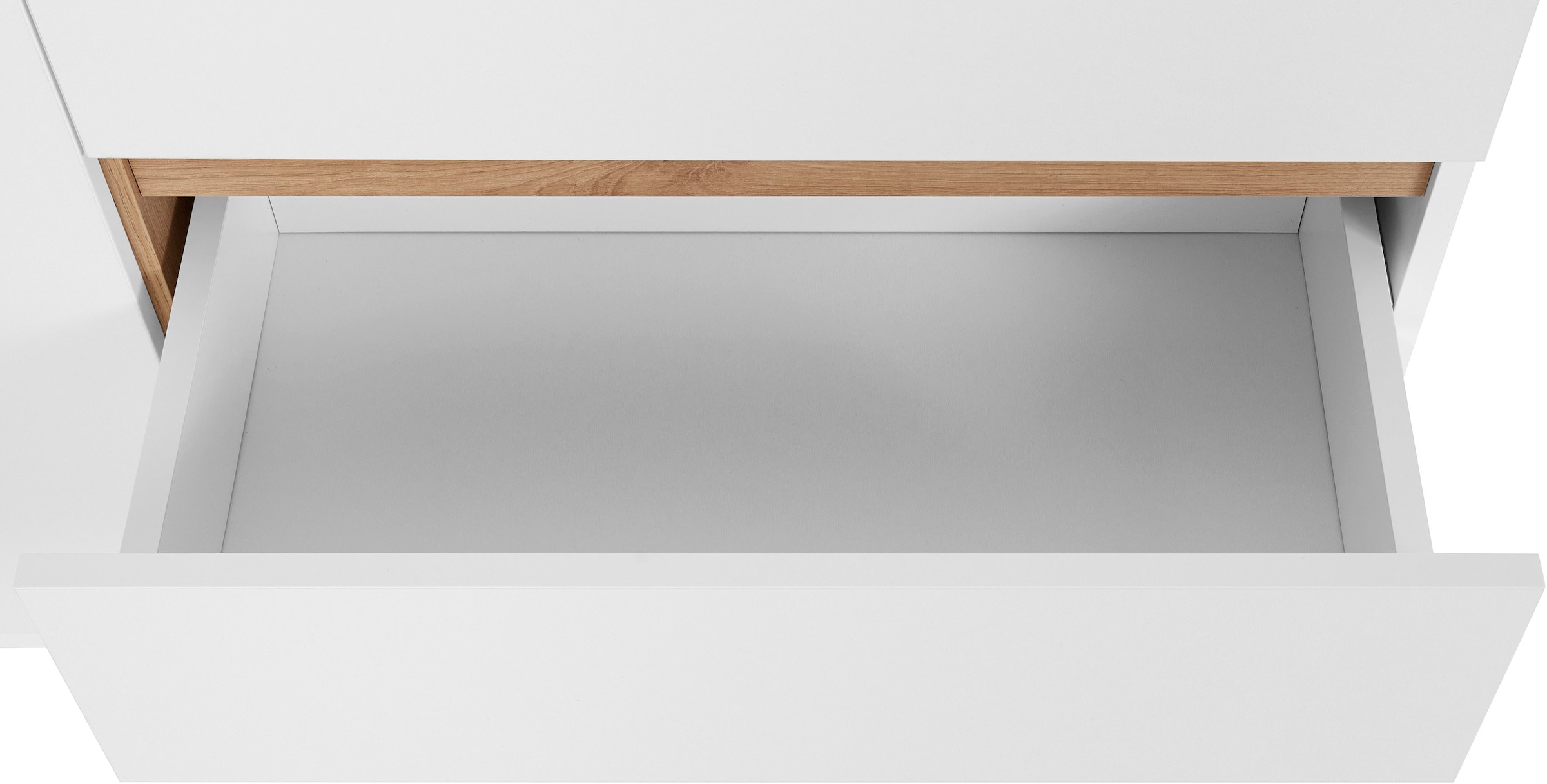 Homexperts Highboard »Vicky«, Breite 120 cm, Höhe 142 cm, in matt weiß