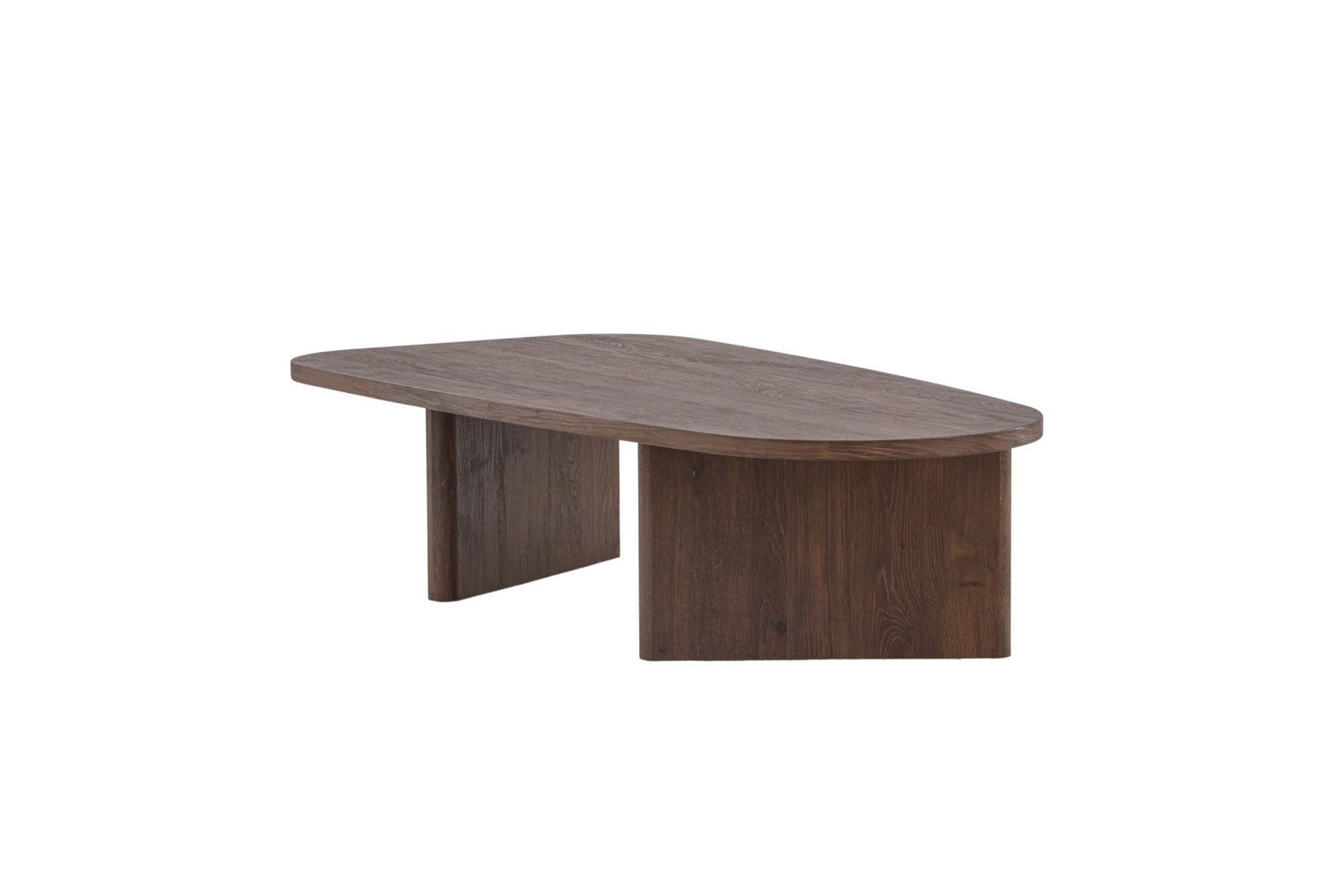 Venture Home Couchtisch Sofatisch, MDF, oval, flach, großzügig, modern