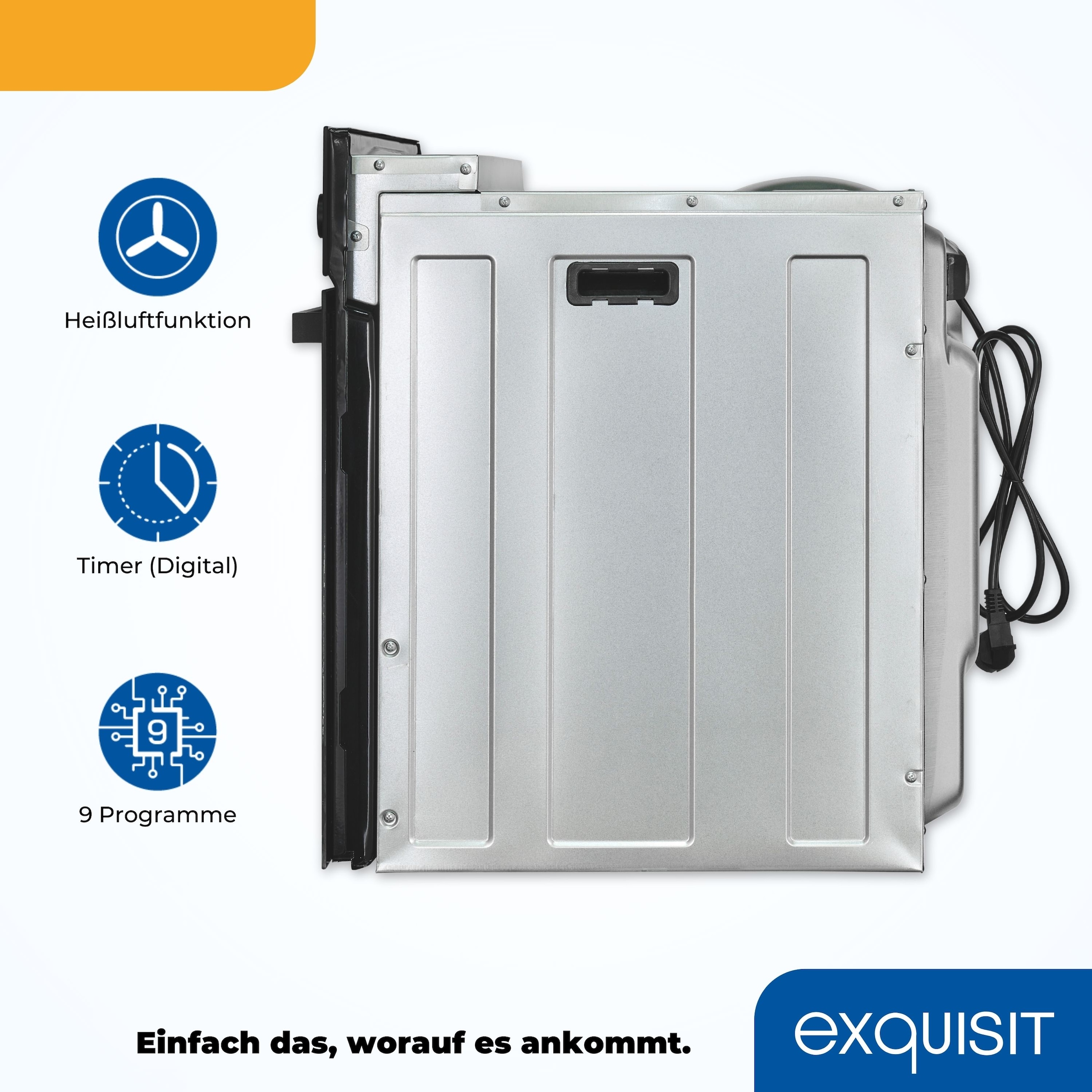 exquisit Einbaubackofen  »EBE257-H-020«