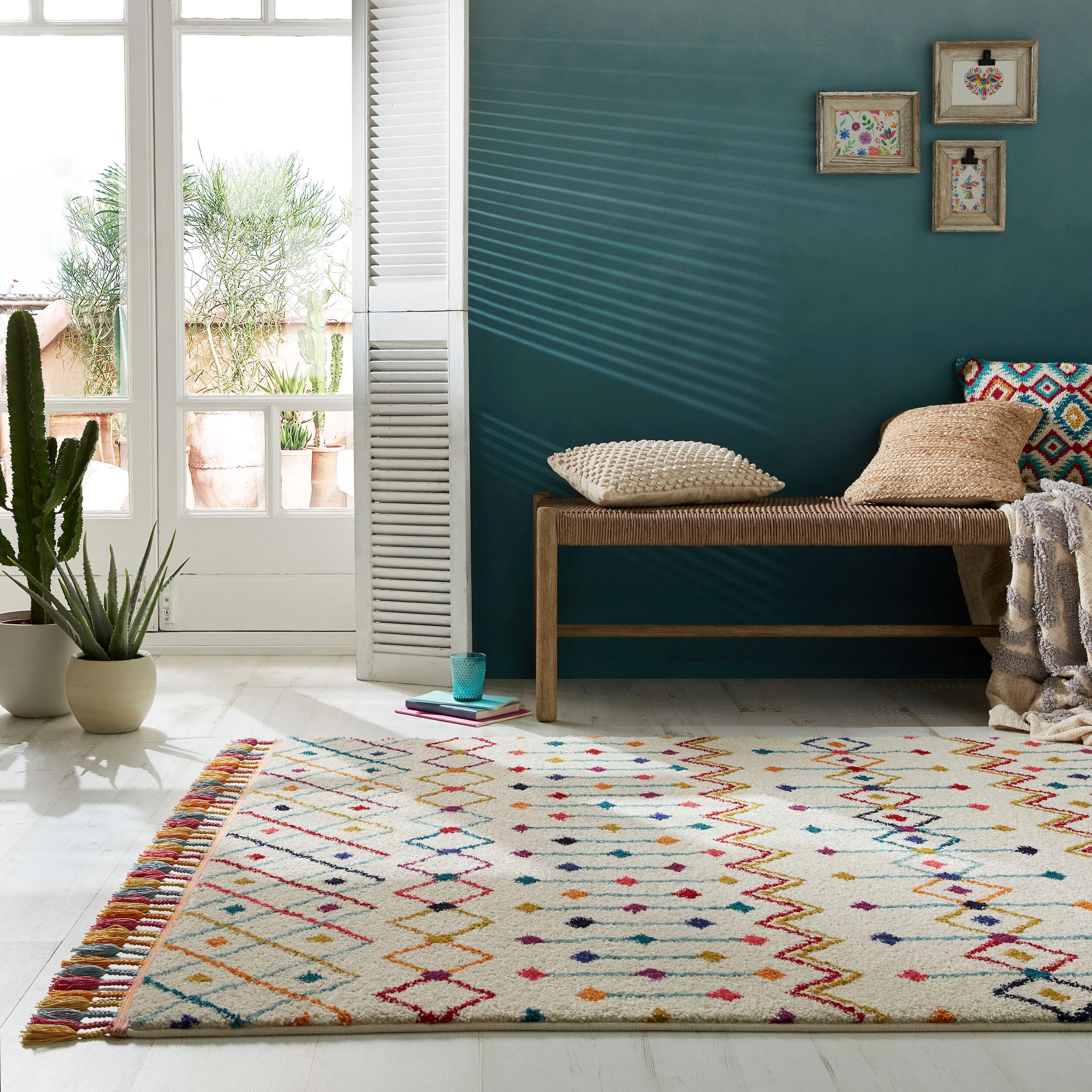 FLAIR RUGS Teppich »PRAIRIE«, rechteckig BAUR 