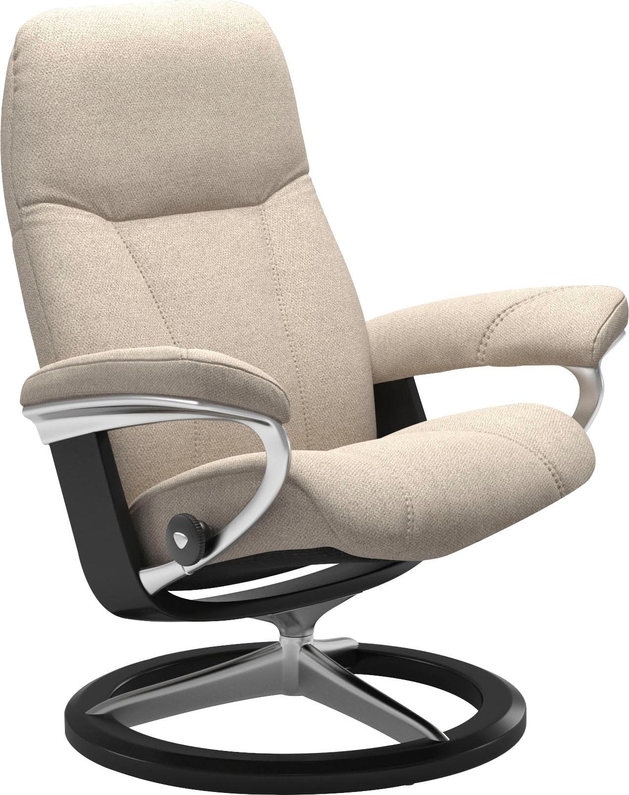 Stressless Relaxsessel "Consul", mit Signature Base, Größe S, Gestell Schwa günstig online kaufen