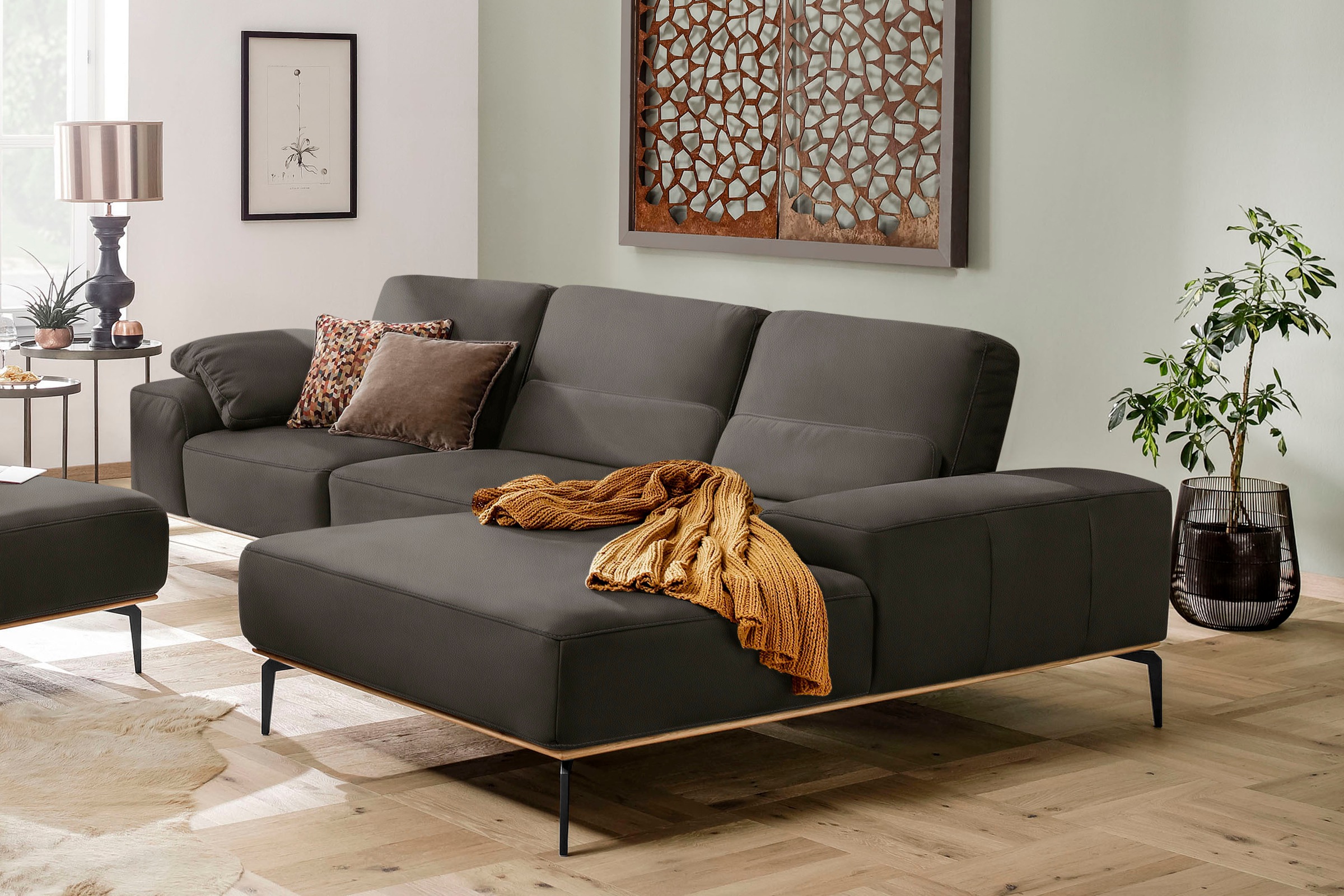 W.SCHILLIG Run Corner Sofa Grey 4