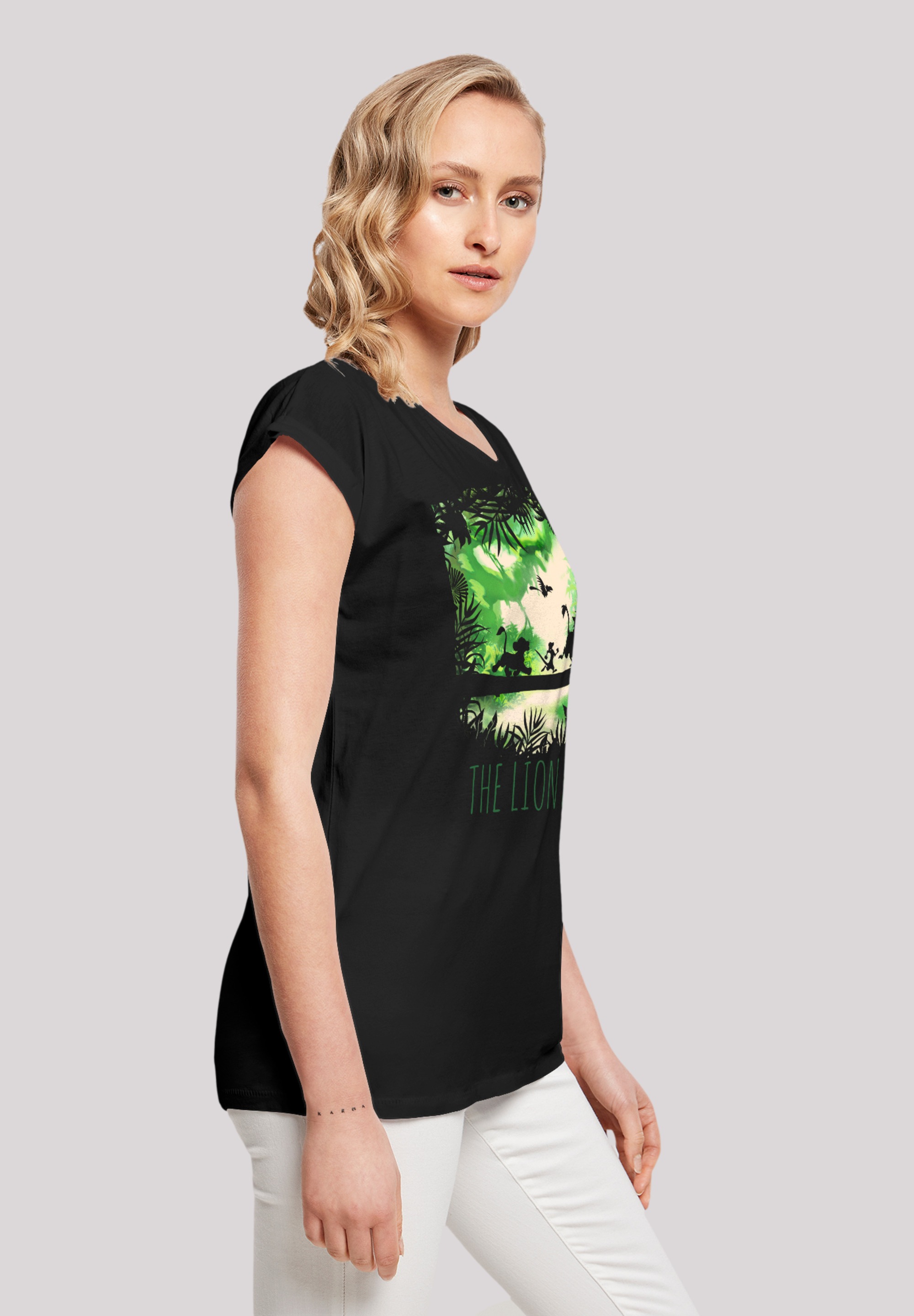 Qualität Premium T-Shirt Through »Disney | König Walking kaufen Jungle«, F4NT4STIC The der BAUR Löwen