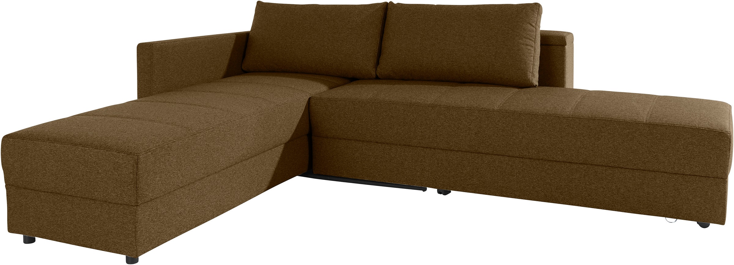 LOOKS by Wolfgang Joop Ecksofa »LooksIII L-Form«, durch Drehfunktion zum Bett wandelbar, inklusive Staufach