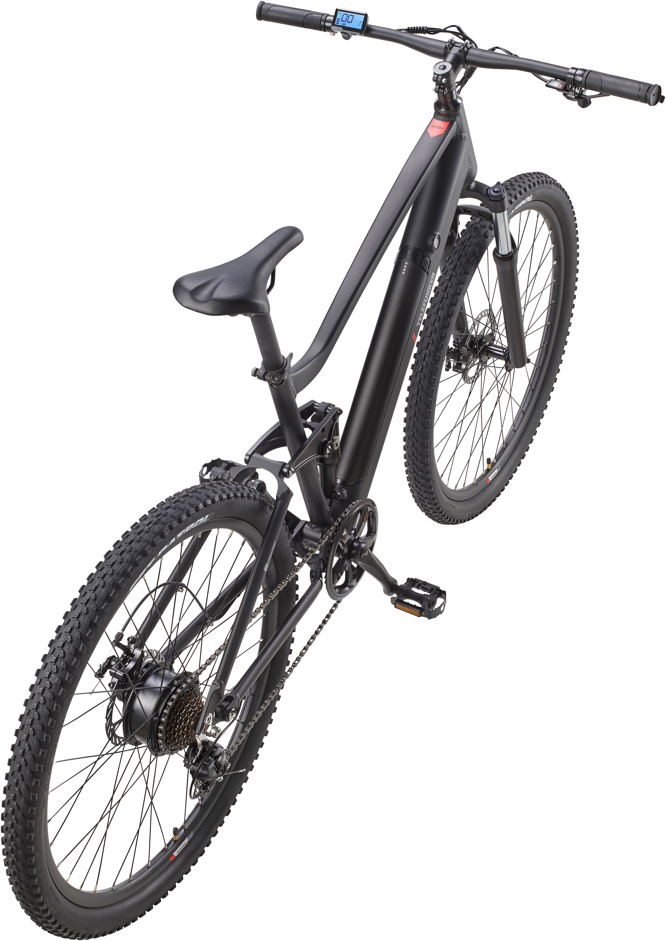 Telefunken »Aufsteiger M937« 7 Gang Shimano TY300D Schaltwerk Kettenschaltung Heckmotor 250 W Pedelec, Elektrofahrrad, Damen u. Herren, E-MTB, Mountainbike, 29 Zoll