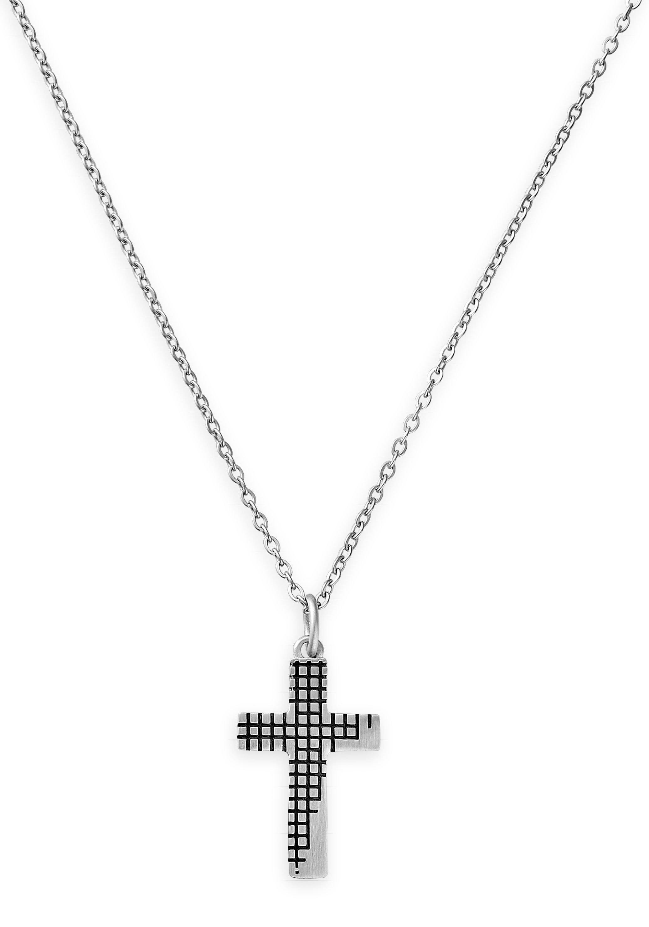 »Halskette, | bestellen ▷ XENOX mit Kreuz, BAUR X4119«, Anhänger Edelstahl Kette Kette,