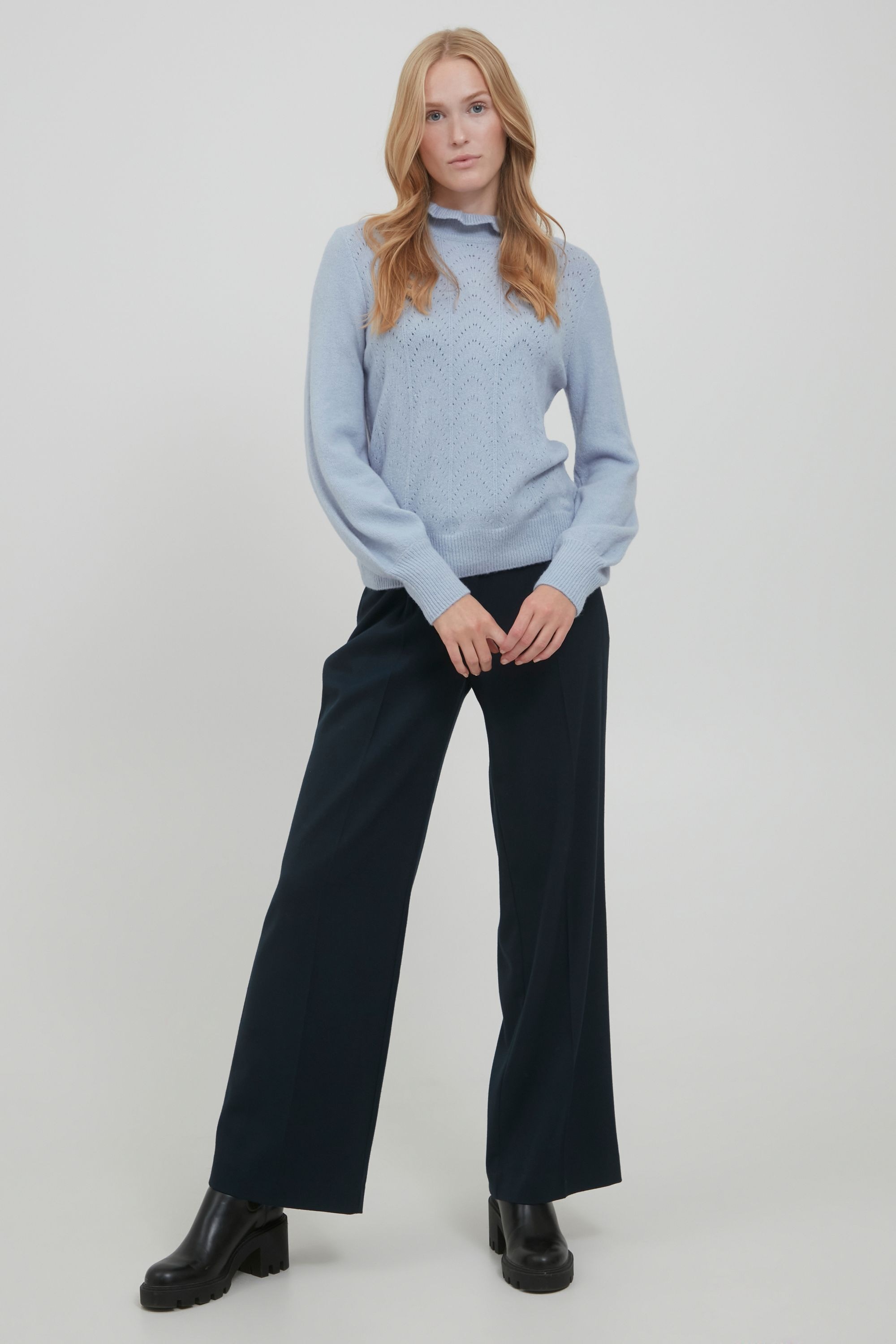 b.young Strickfleece-Pullover »Strickpullover BYOhella«