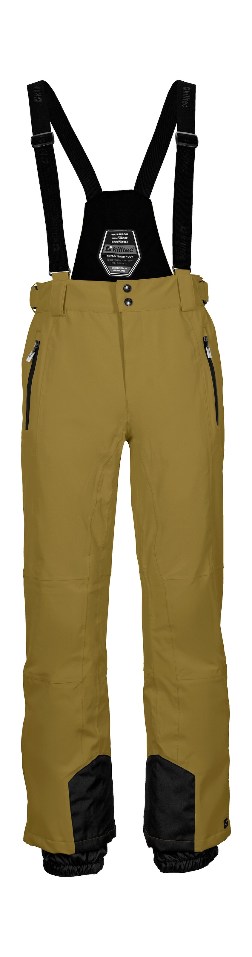 Killtec Skihose "KSW 100 MN SKI PNTS" Wind- und wasserdichte Skihose, verstellbar, mit Schneefängen