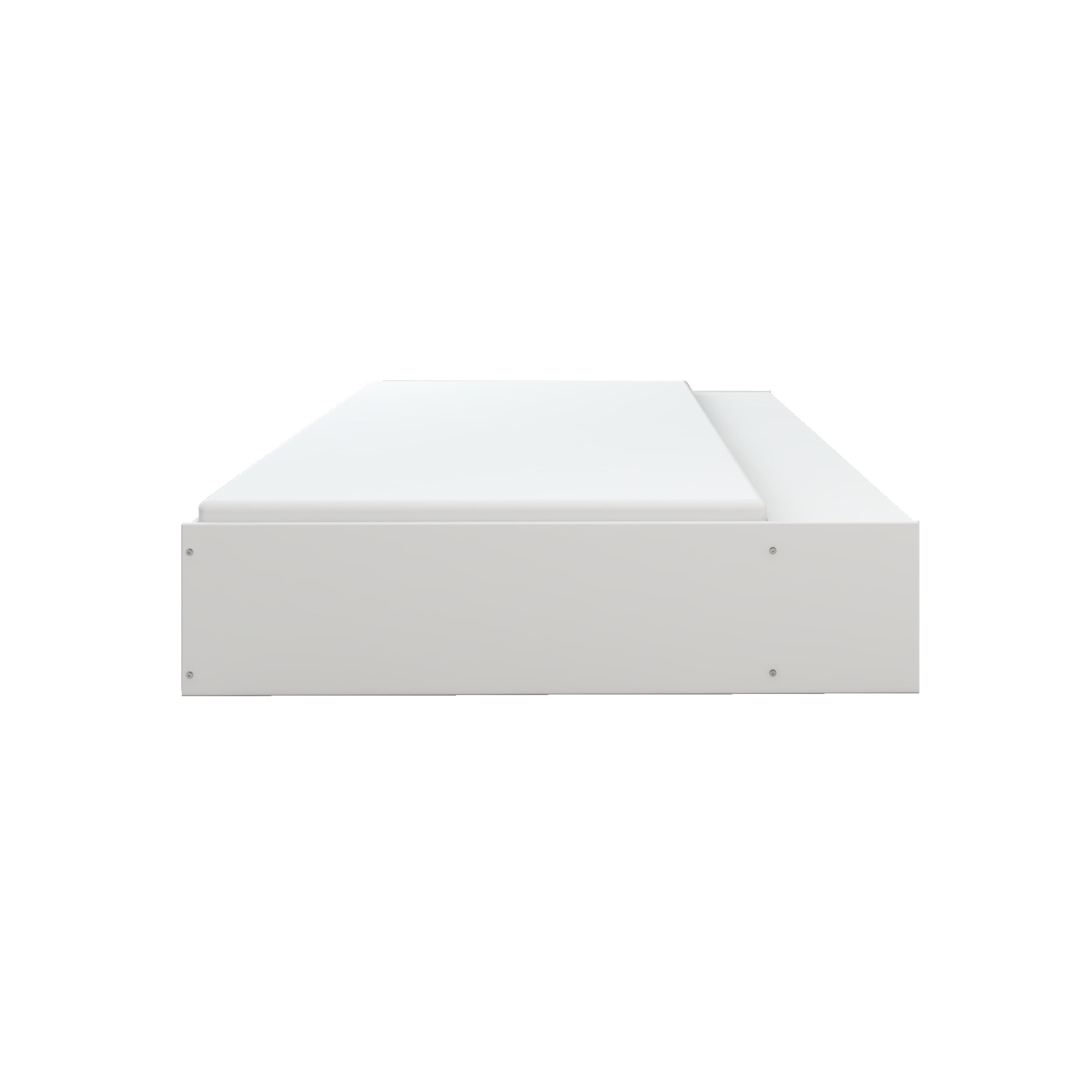 Home affaire Stauraumbett »Cavan, Jugendbett, Podestbett, Futonbett, Made in EU«, (Breite/ Belastbarkeit: 120cm/200 KG, 90cm/ 100KG), inklusive Lattenrost, viel Stauraum, breite Ablage, FSC® zertifiziert