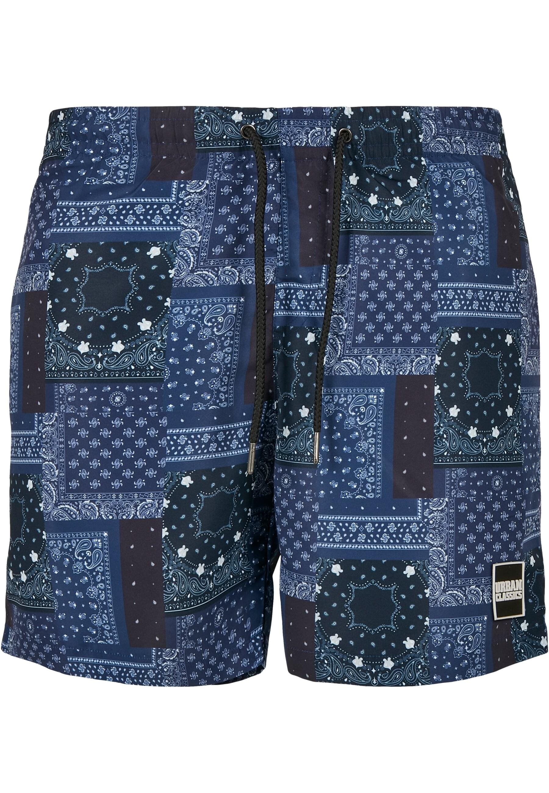 URBAN CLASSICS Badeshorts "Urban Classics Herren Pattern Swim Shorts"