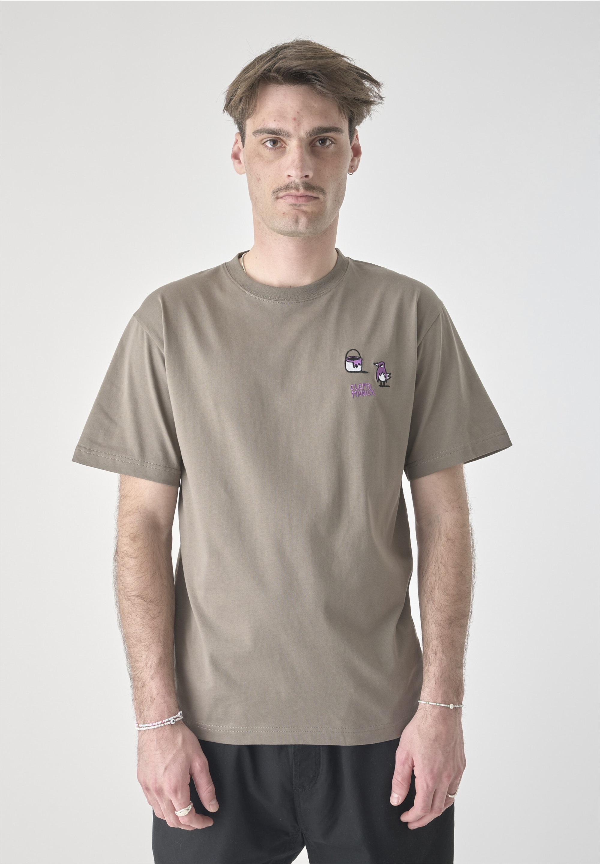 Cleptomanicx T-Shirt "Classic Tee Painters", mit lockerem Schnitt günstig online kaufen
