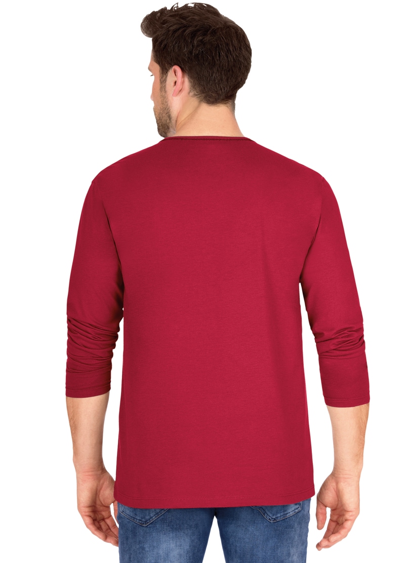Trigema Longsleeve »TRIGEMA Langarmshirt aus Biobaumwolle«, (1 tlg.)
