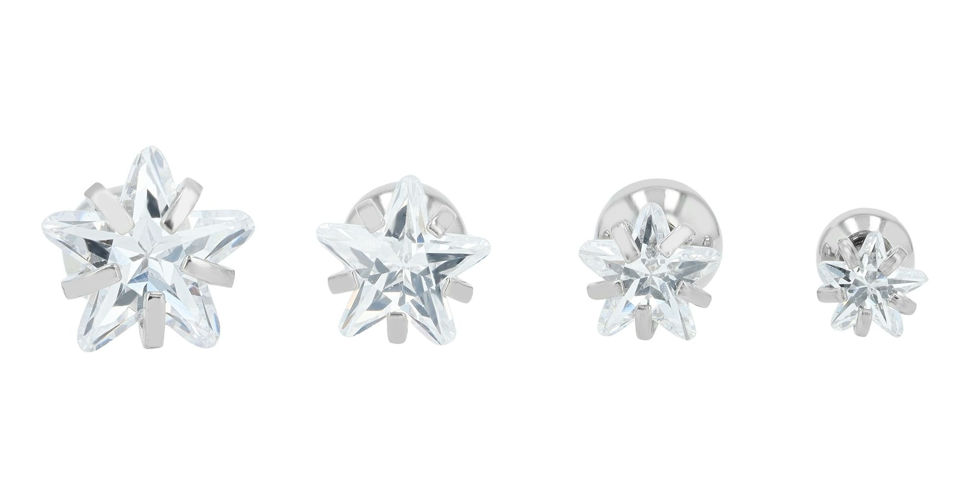 Adelia´s Paar Ohrhänger »Damen Ohrringe – Ohrstecker aus Edelstahl« Perfekt als Geschenk zum Geburtstag