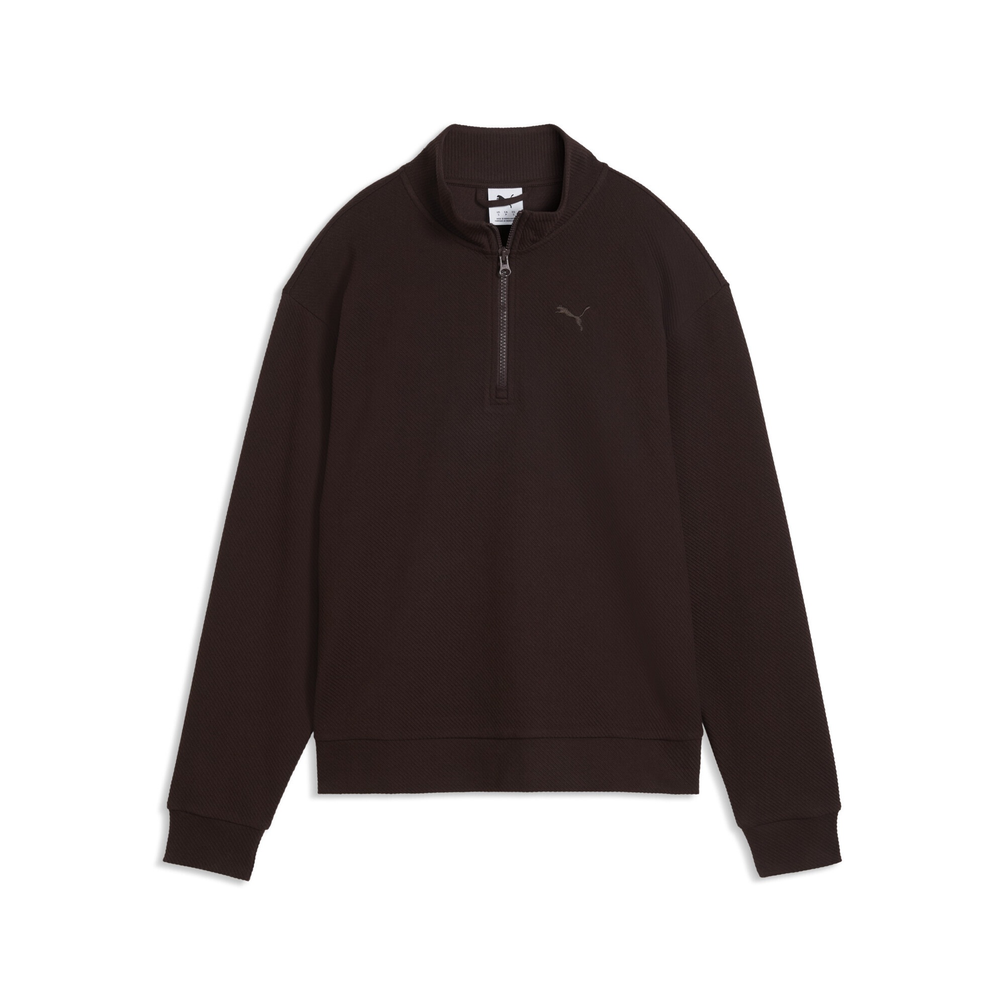 PUMA Sweatshirt "Essentials Elevated Standard Sweatshirt mit Reißverschluss bis"