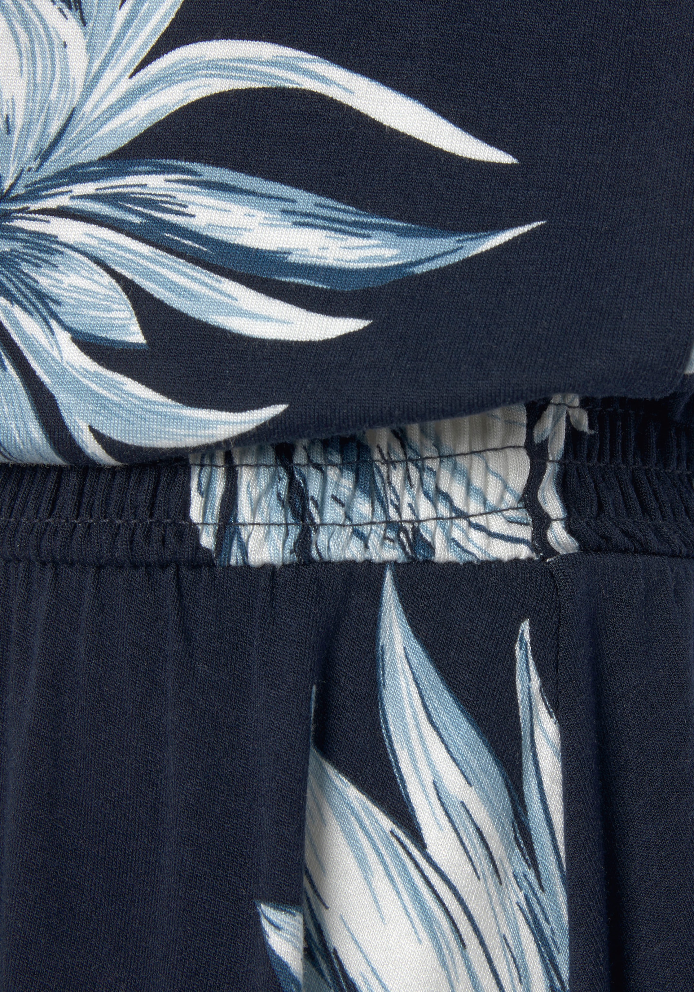 LASCANA Jerseykleid, mit Blumendruck online bestellen BAUR 