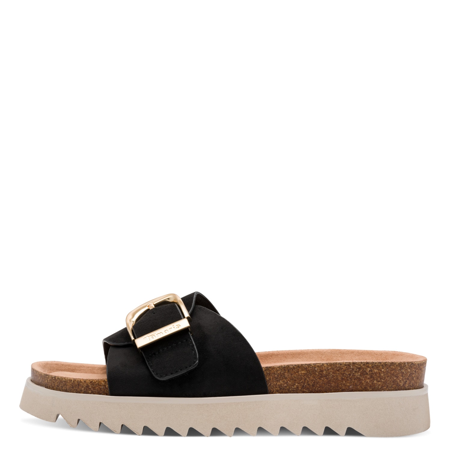 Tamaris Pantolette  Sommerschuh, Plateauschuh mit modischer Schnalle,