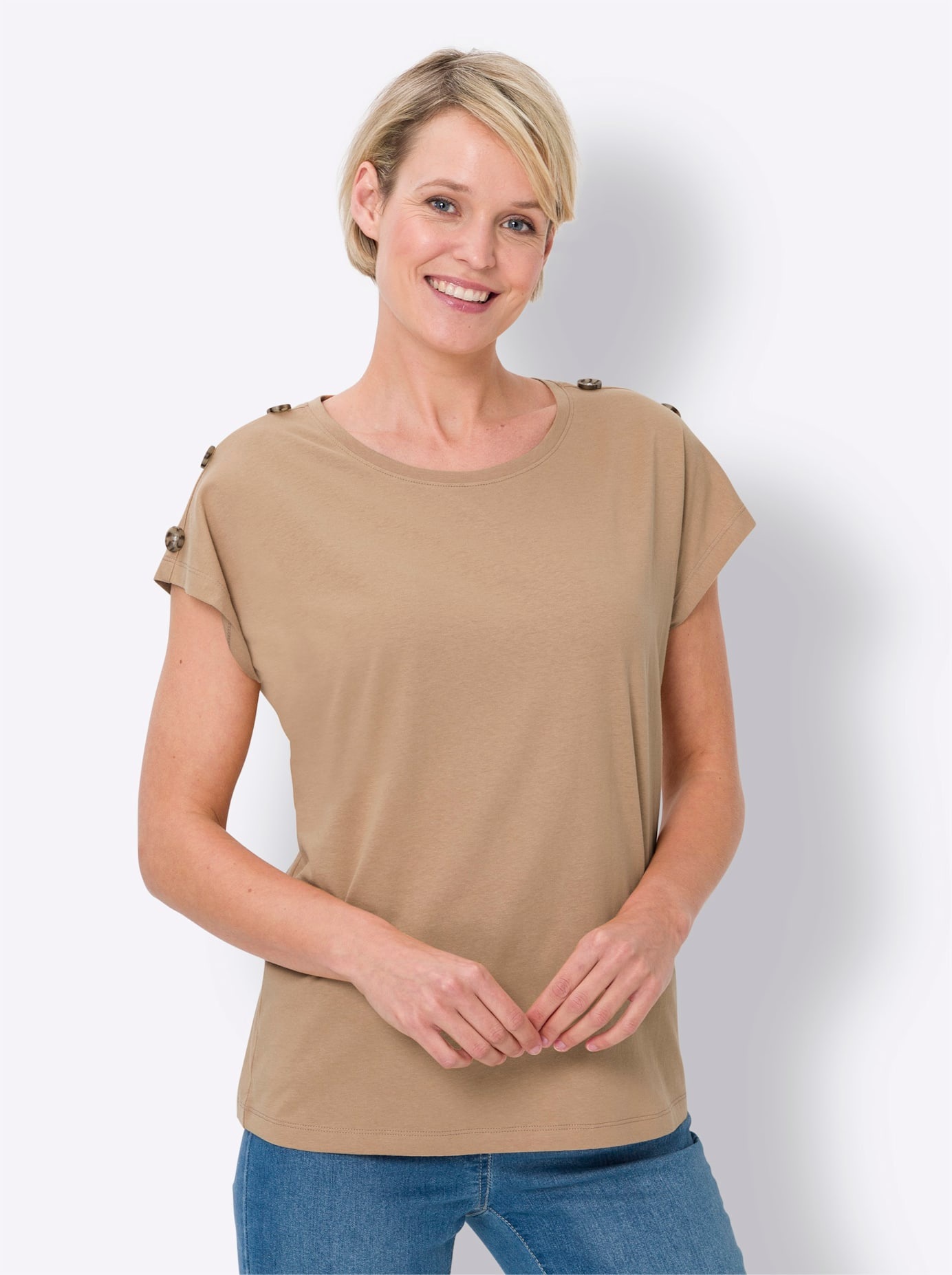 Classic Basics Kurzarmshirt "Kurzarm-Shirt" günstig online kaufen