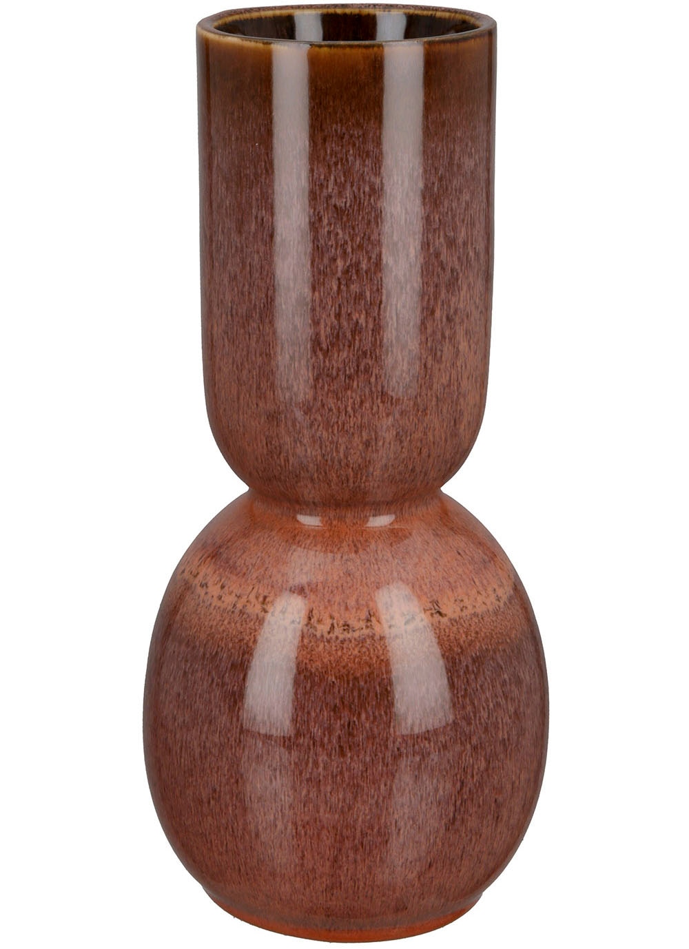 GILDE Tischvase »Vase Rasto, aus Keramik, Höhe ca. 30 cm«, (1 St.), wasserdicht
