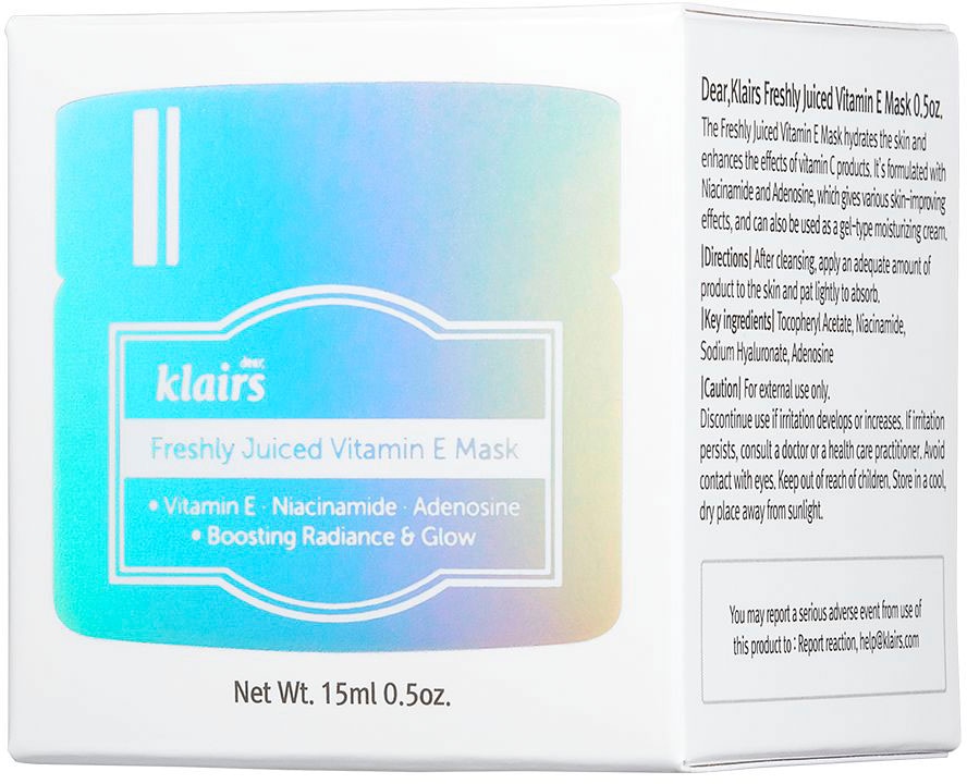 Dear Klairs Gesichtsmaske »Freshly Juiced Vitamin E Mask« bestellen | BAUR