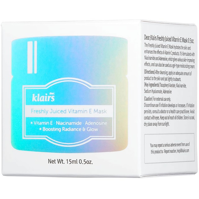 Dear Klairs Gesichtsmaske »Freshly Juiced Vitamin E Mask« bestellen | BAUR