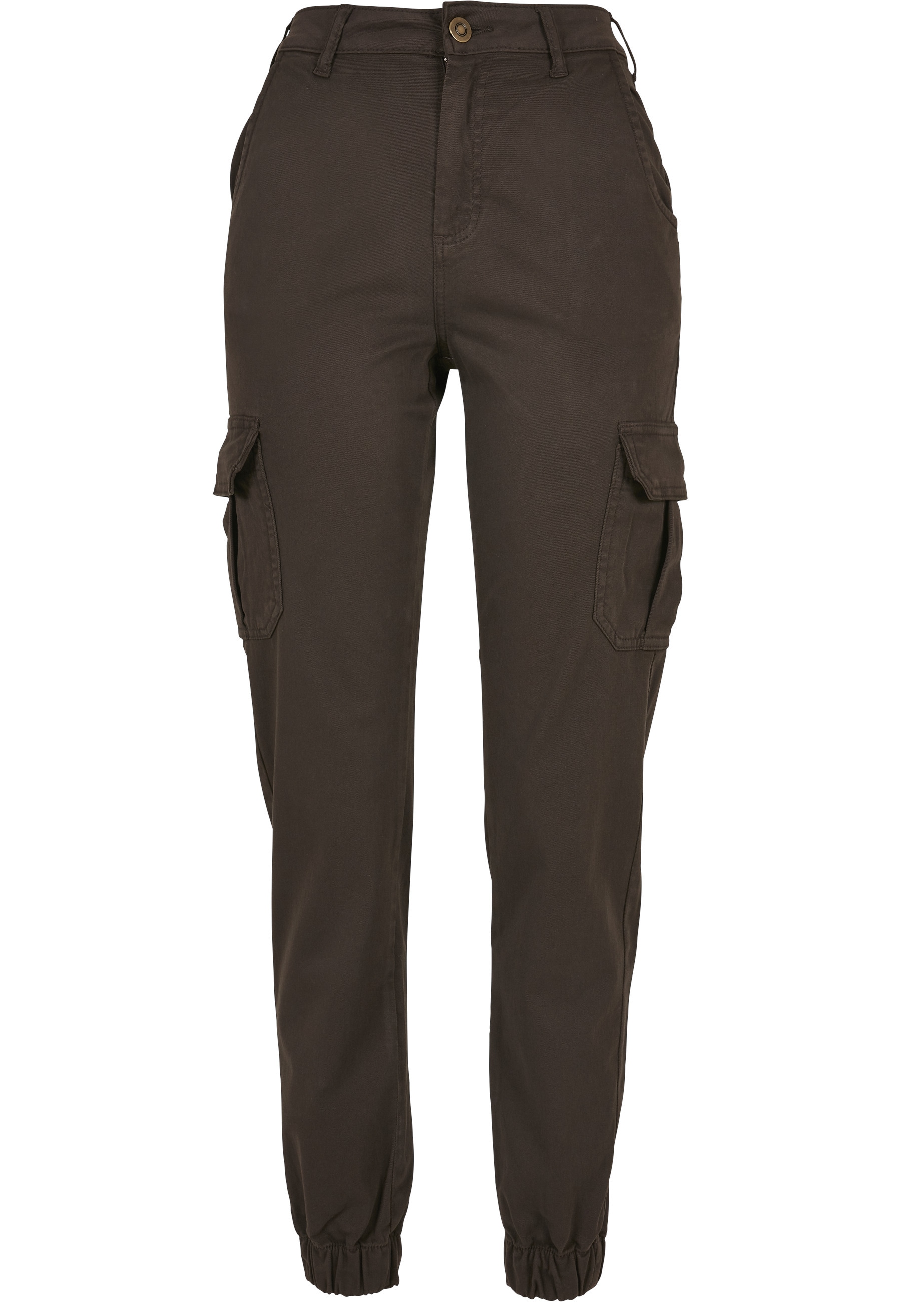 URBAN CLASSICS Cargohose "Urban Classics Damen Ladies High Waist Cargo Pant günstig online kaufen