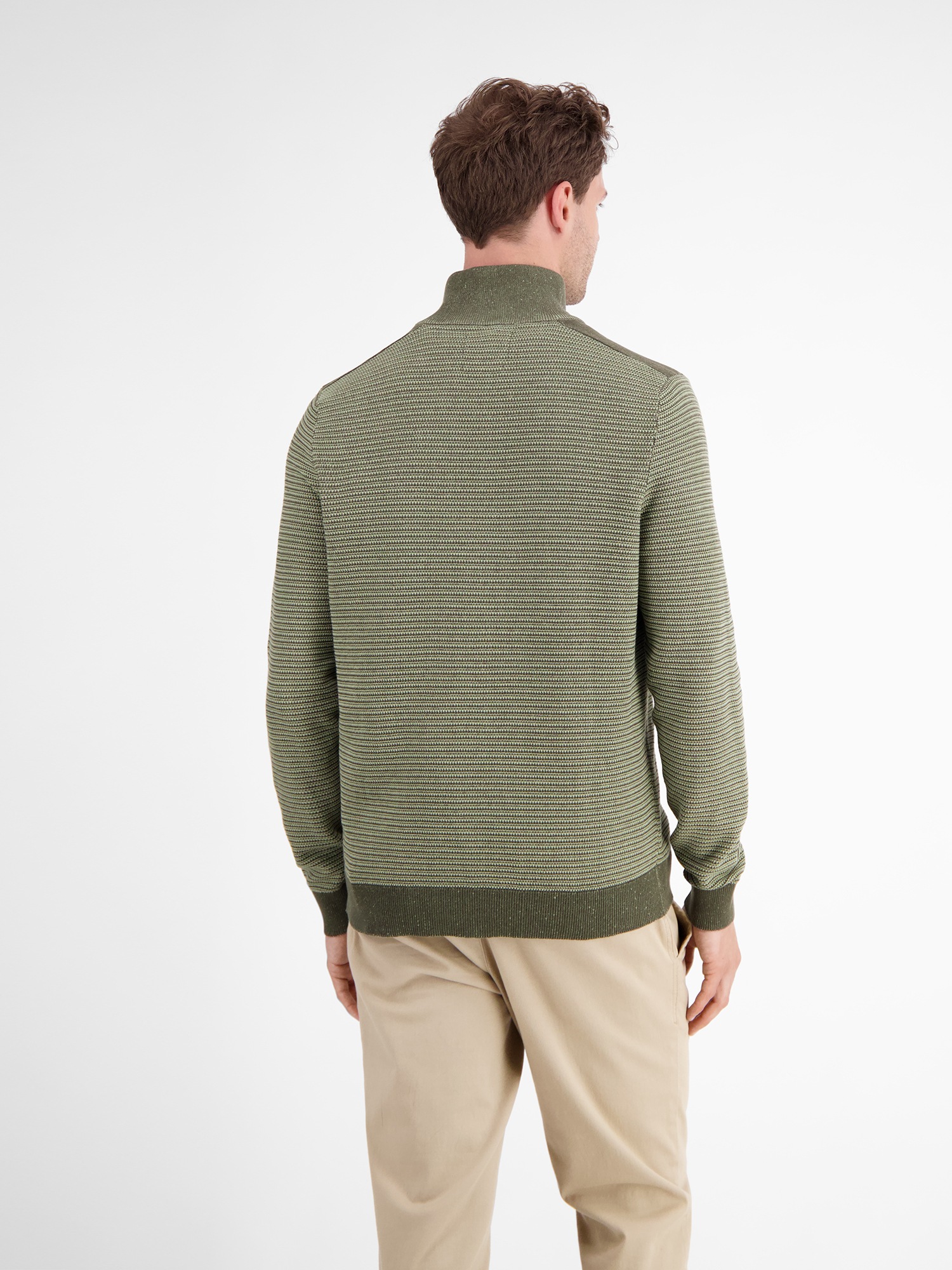 LERROS Strickpullover "LERROS Stricktroyer in Strukturstrick" günstig online kaufen