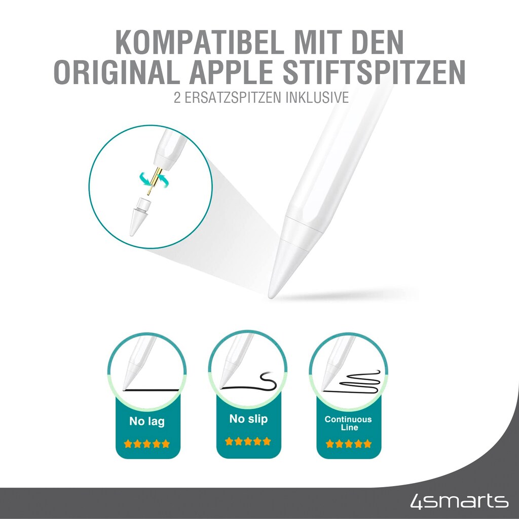 4smarts Eingabestift »Pencil Pro 3 für Apple iPad / iPad Pro«