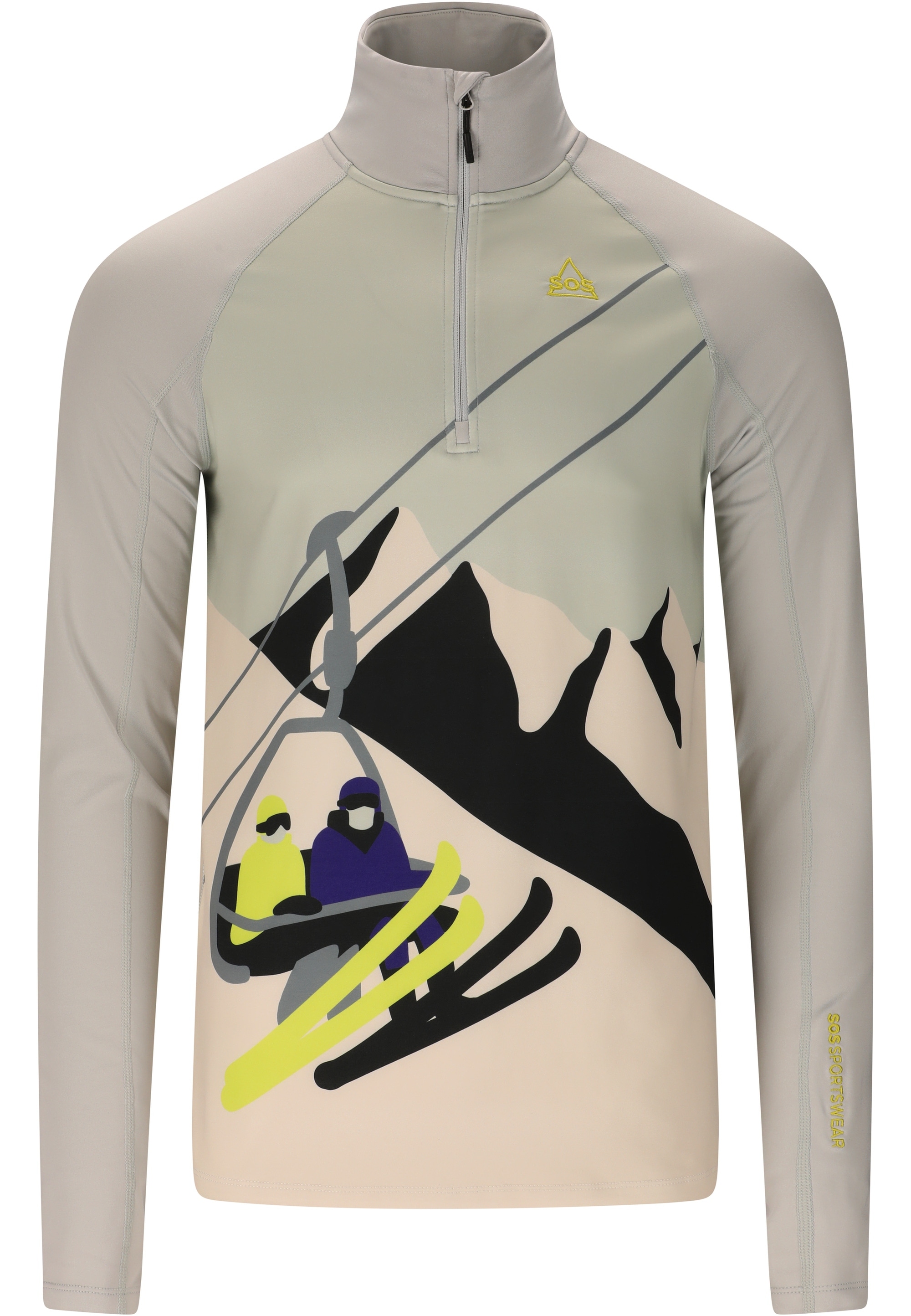 SOS Funktionsshirt »Stratos« mit kuscheliger Wärme