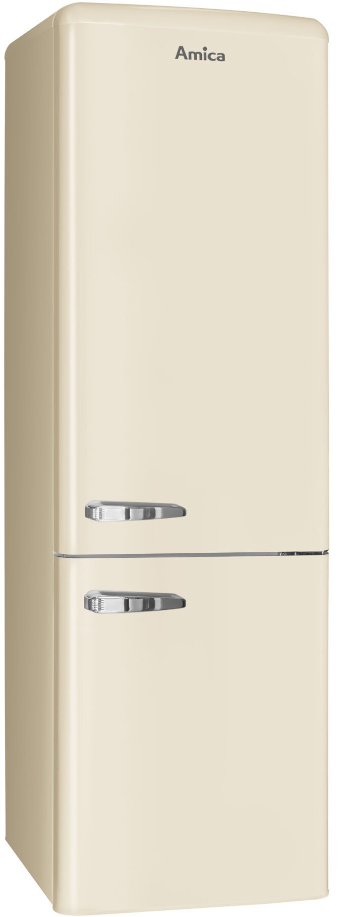 Amica Kühl-/Gefrierkombination Retro "KGCR 387 109 B" 189 cm hoch 60 cm bre günstig online kaufen