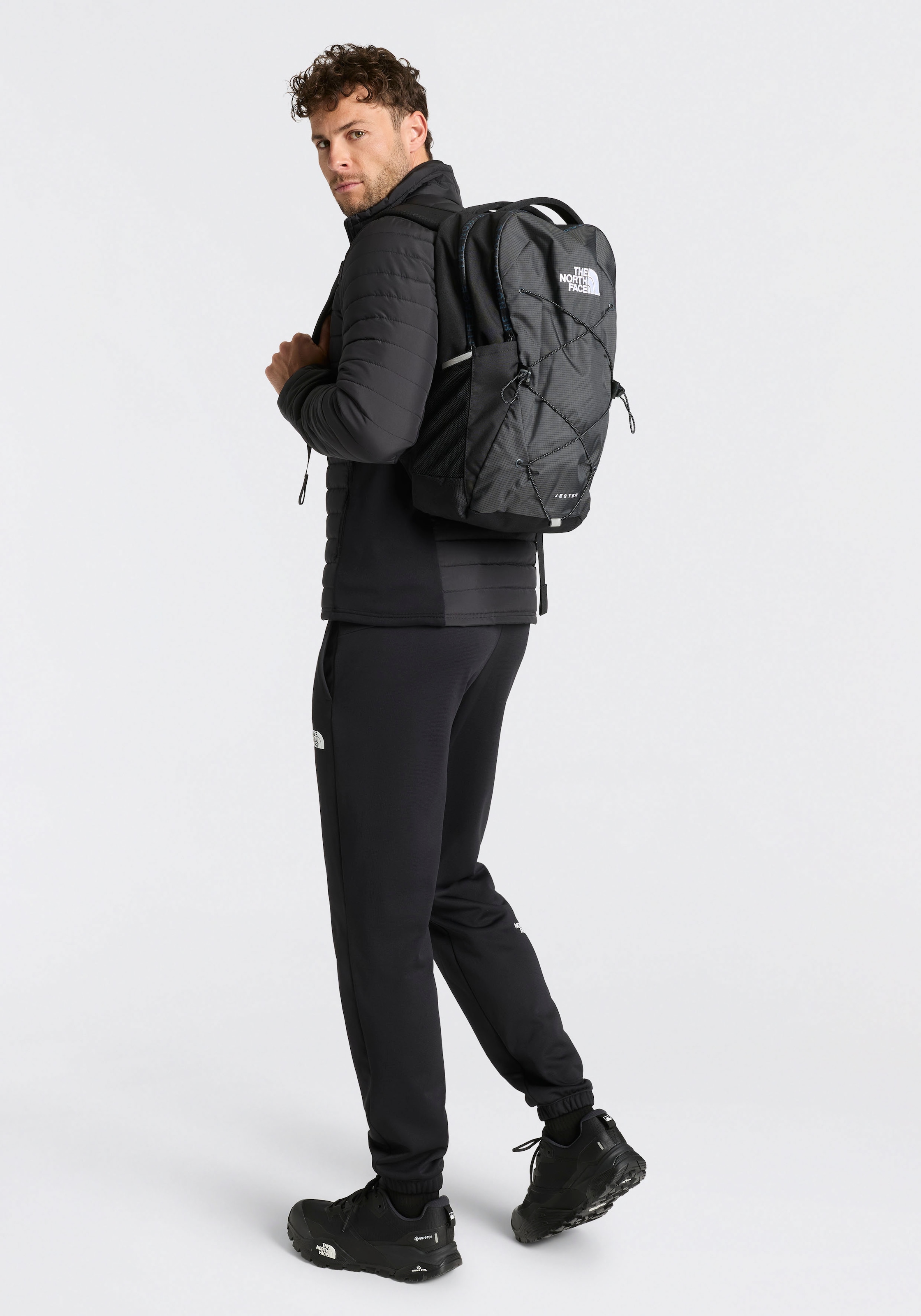 The North Face Funktionsjacke »M CANYONLANDS HYBRID JACKET« ohne Kapuze für vielseitige Outdoor-Aktivitäten, wärmeisolierend, mit Stehkragen