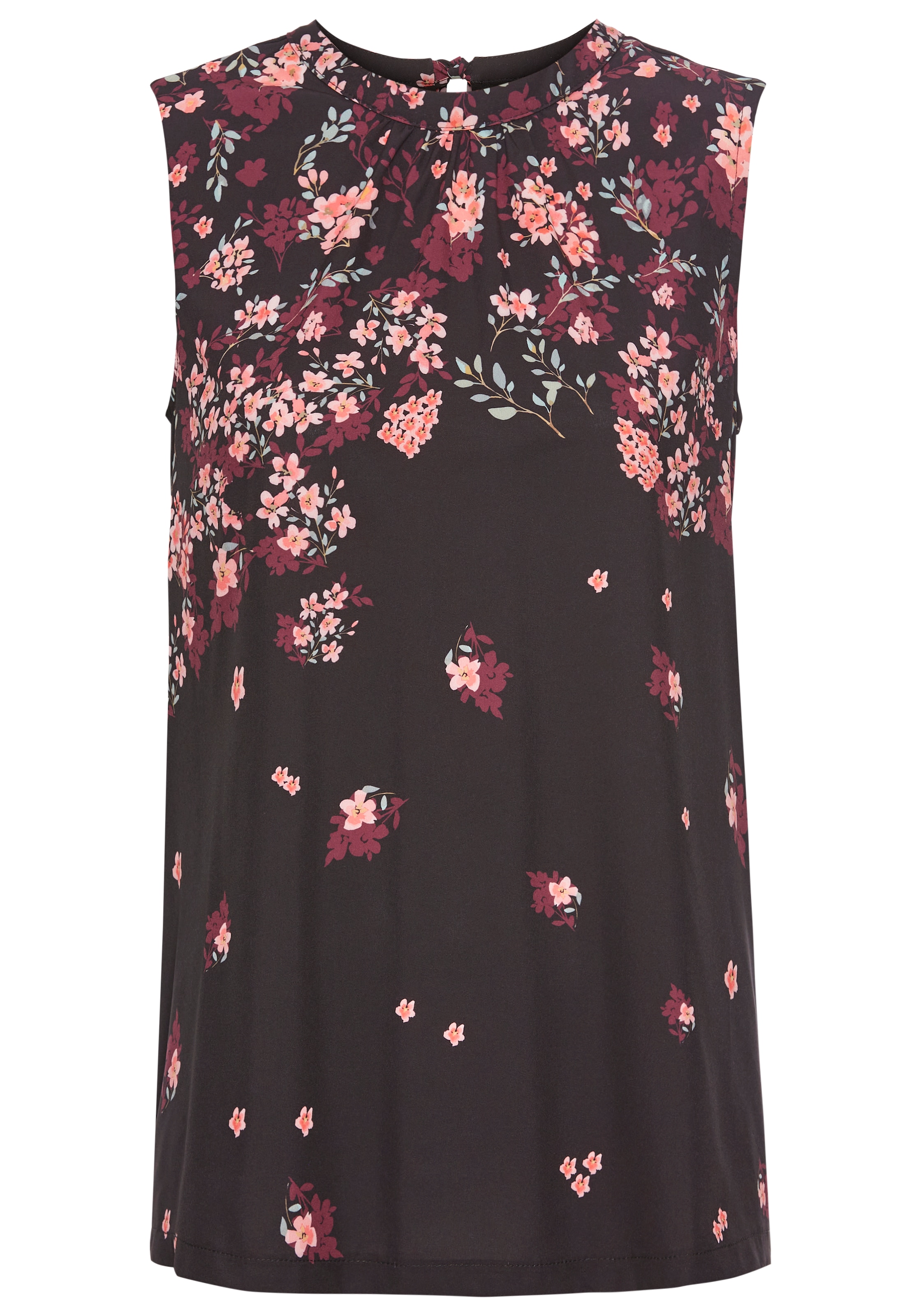 Laura Scott Blusentop, mit modernem Allover-Print