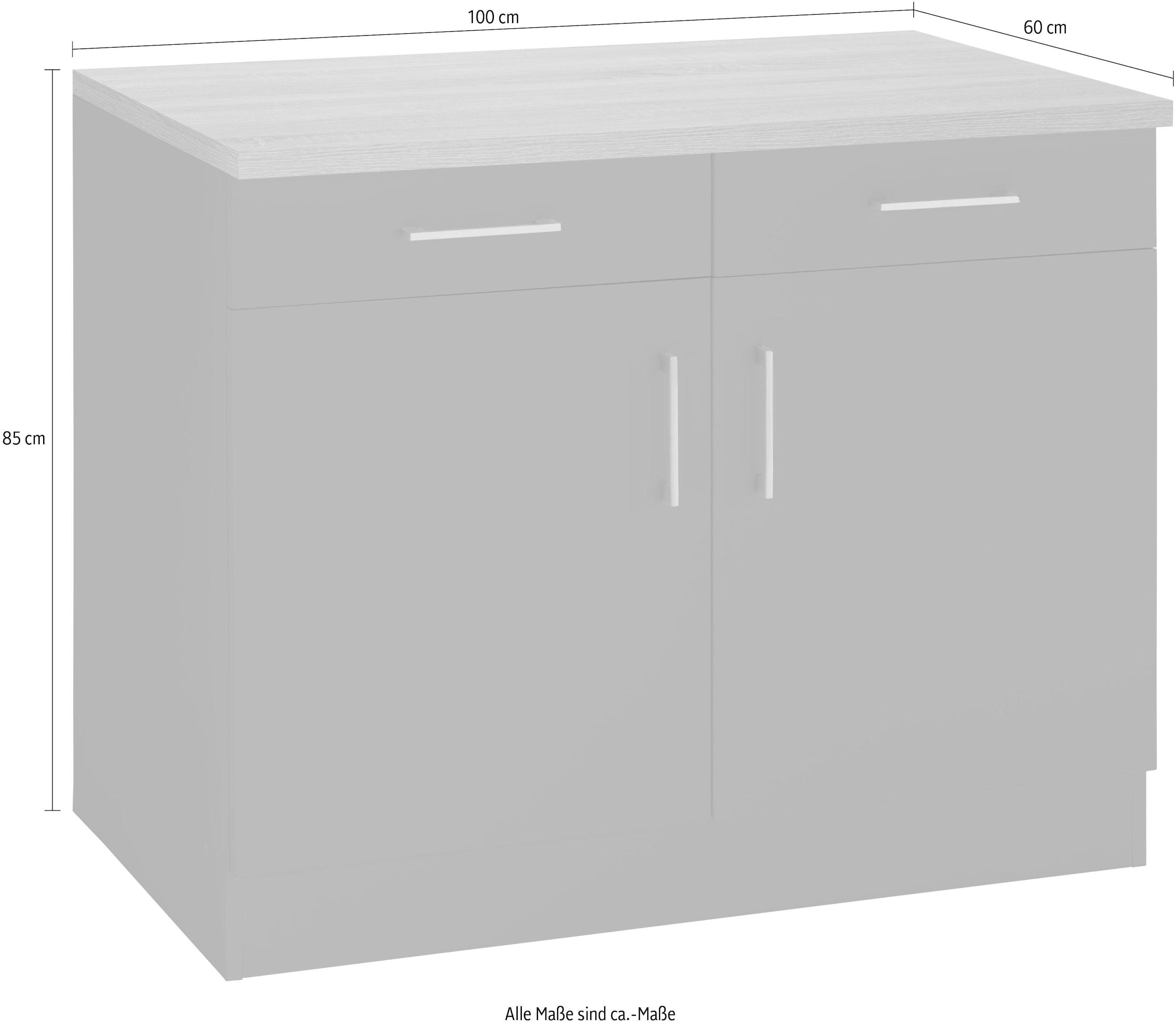 KOCHSTATION Unterschrank »KS-Mali«, Breite 100 cm