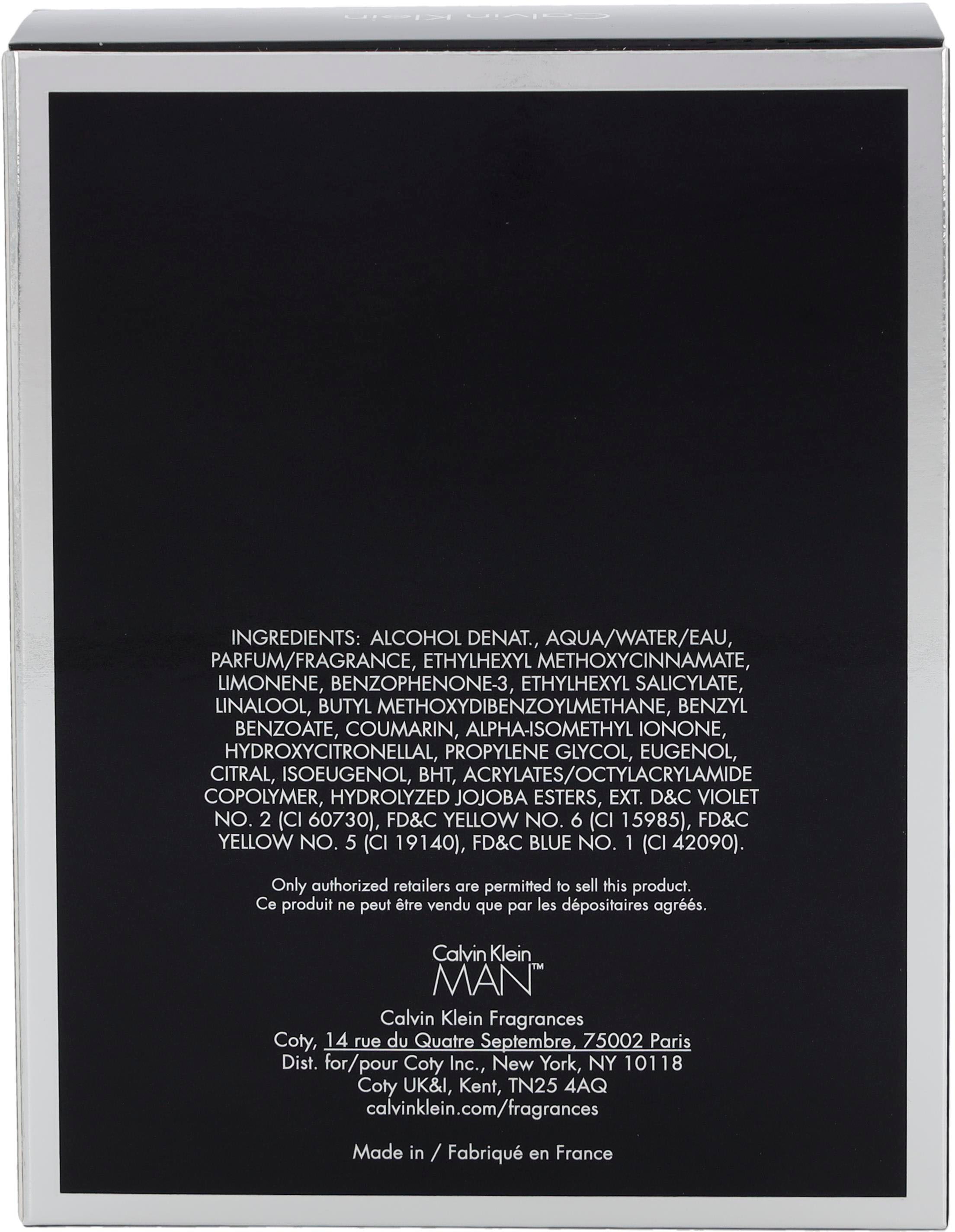 Calvin Klein Eau de Toilette »Man«, mit vielseitigen Nuancen