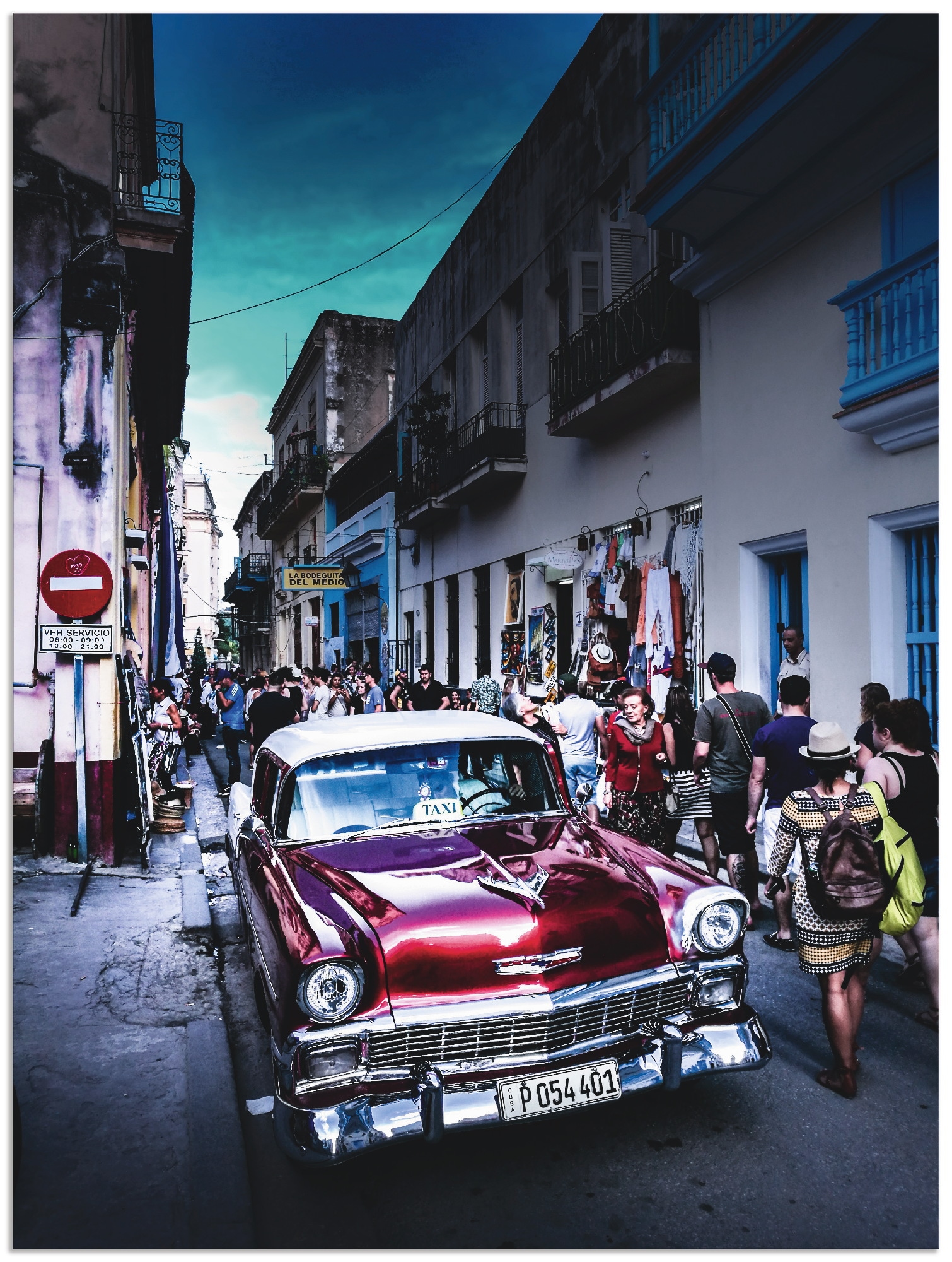 Poster | Alubild, Auto, Artland kaufen als »Leben (1 oder Wandbild in BAUR St.), Wandaufkleber Leinwandbild, Havanna«, in versch. Größen