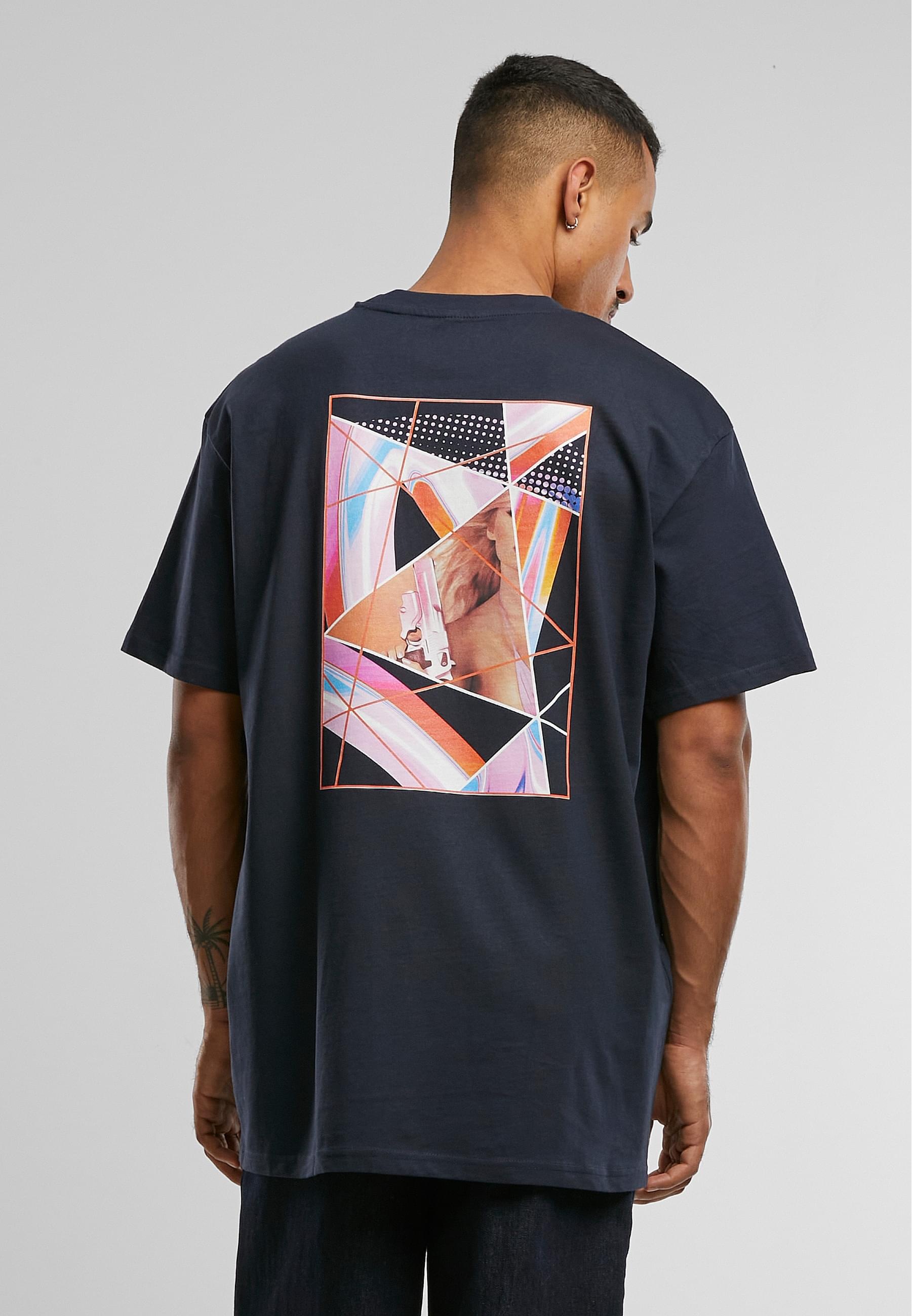 Upscale by Mister Tee Kurzarmshirt »Upscale by Mister Tee Herren Prisma Oversize Tee«, (1 tlg.)