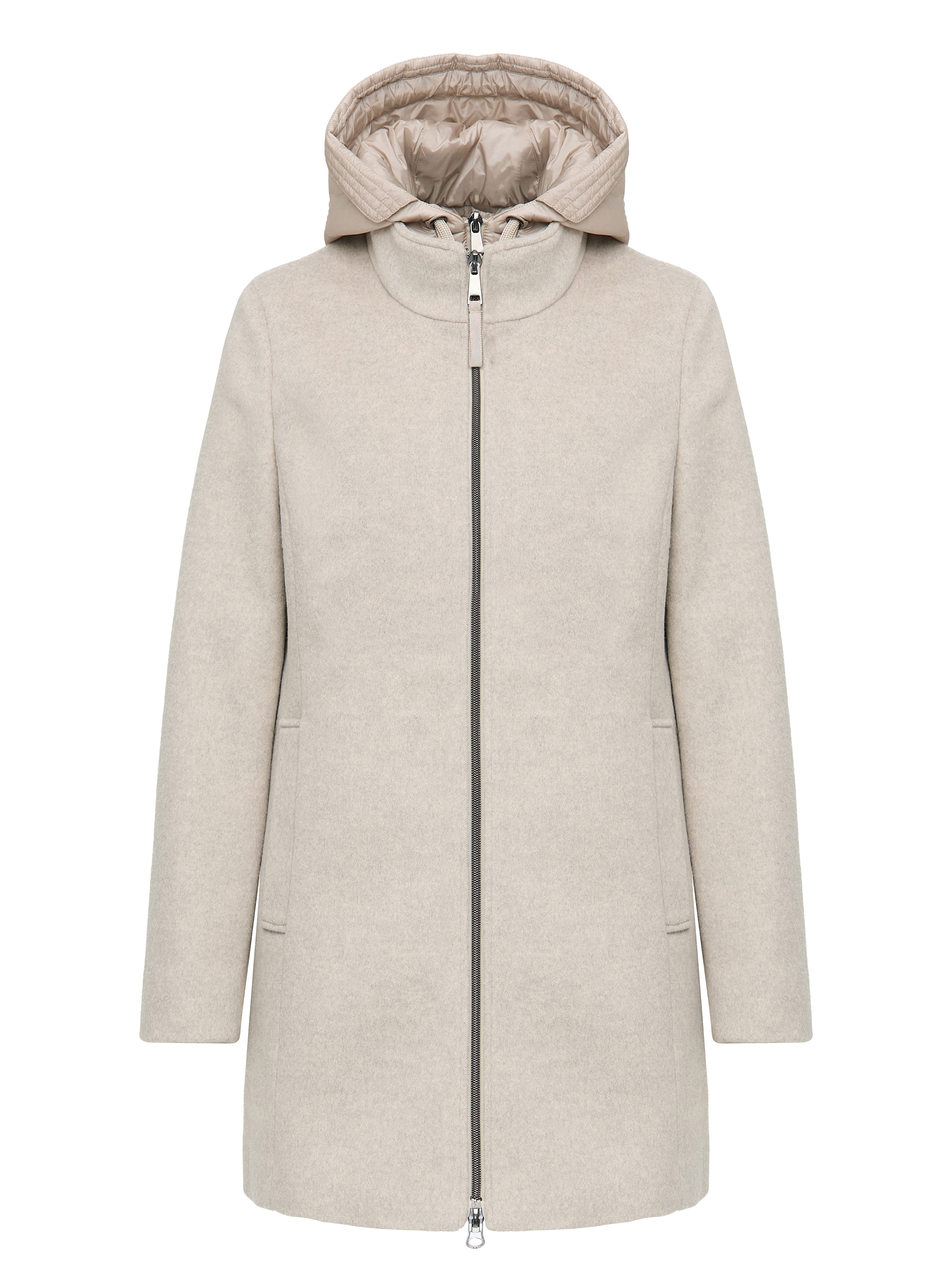 MANISA Wolljacke, mit Kapuze, mit herausnehmbarer Kapuze